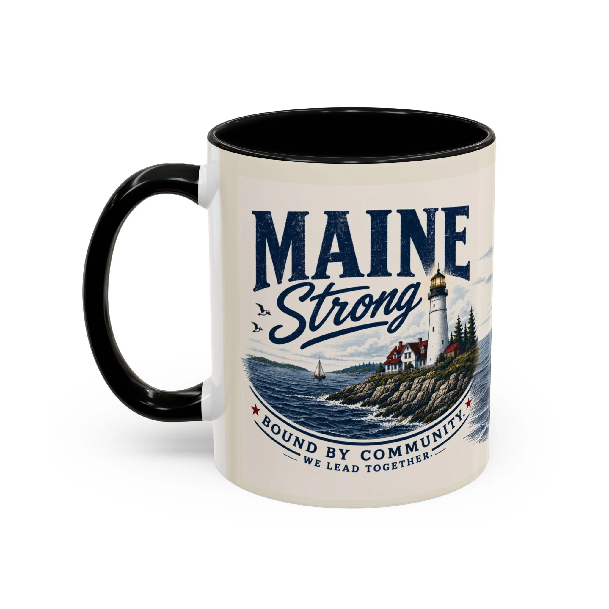 Maine Strong Bound by Community Mug