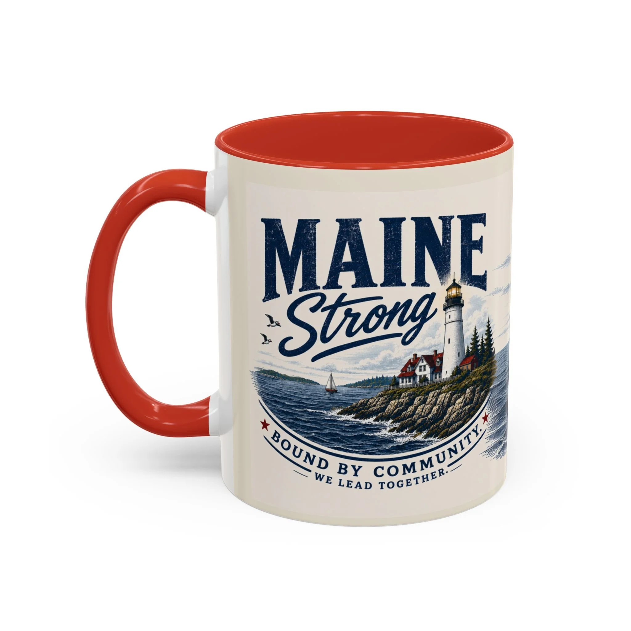 Maine Strong Bound by Community Mug