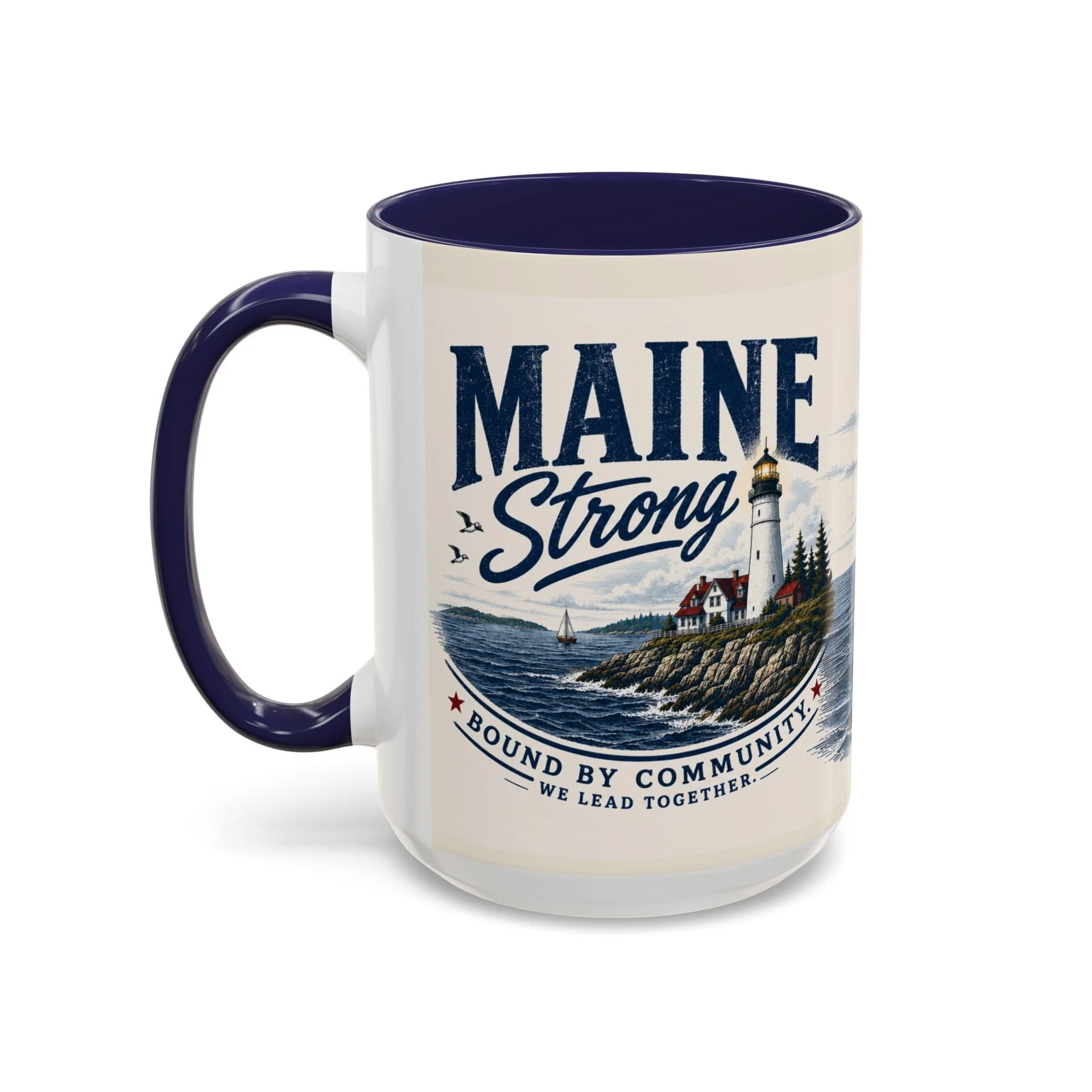 Maine Strong Bound by Community Mug