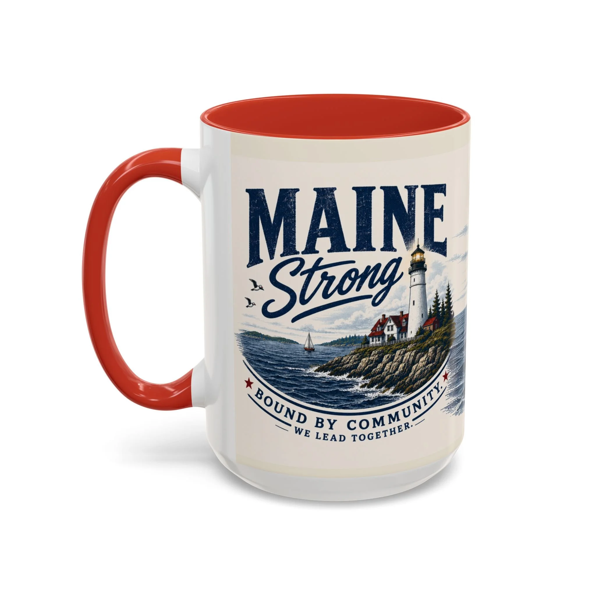 Maine Strong Bound by Community Mug