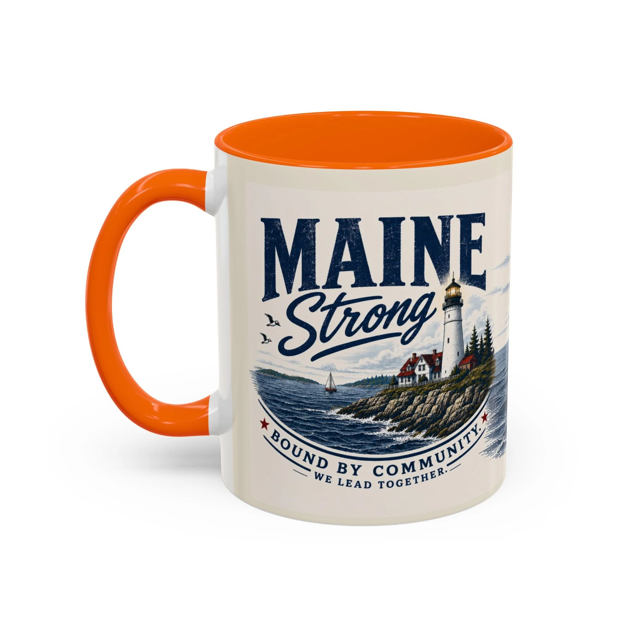 Maine Strong Bound by Community Mug