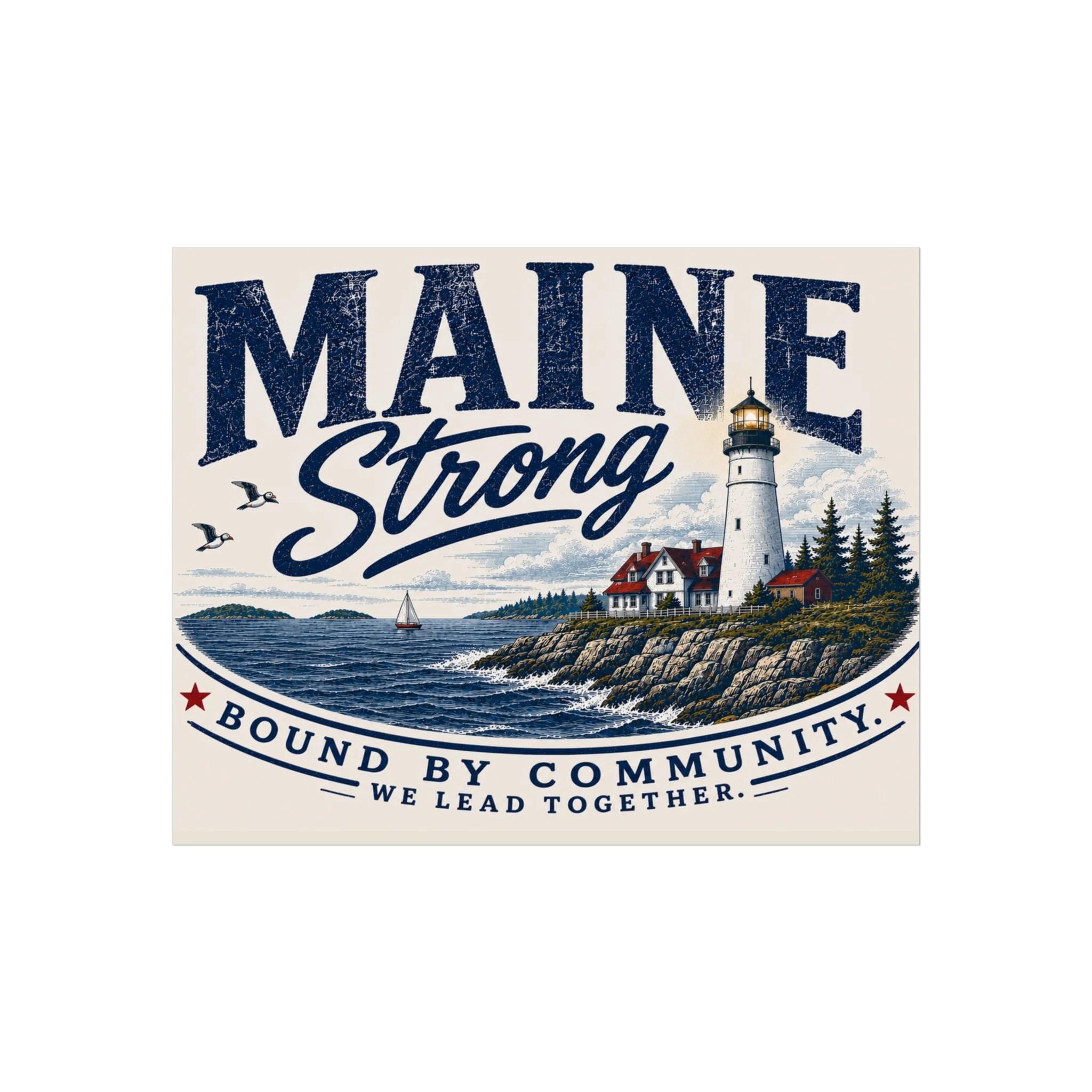Maine Strong Bound by Community 20
