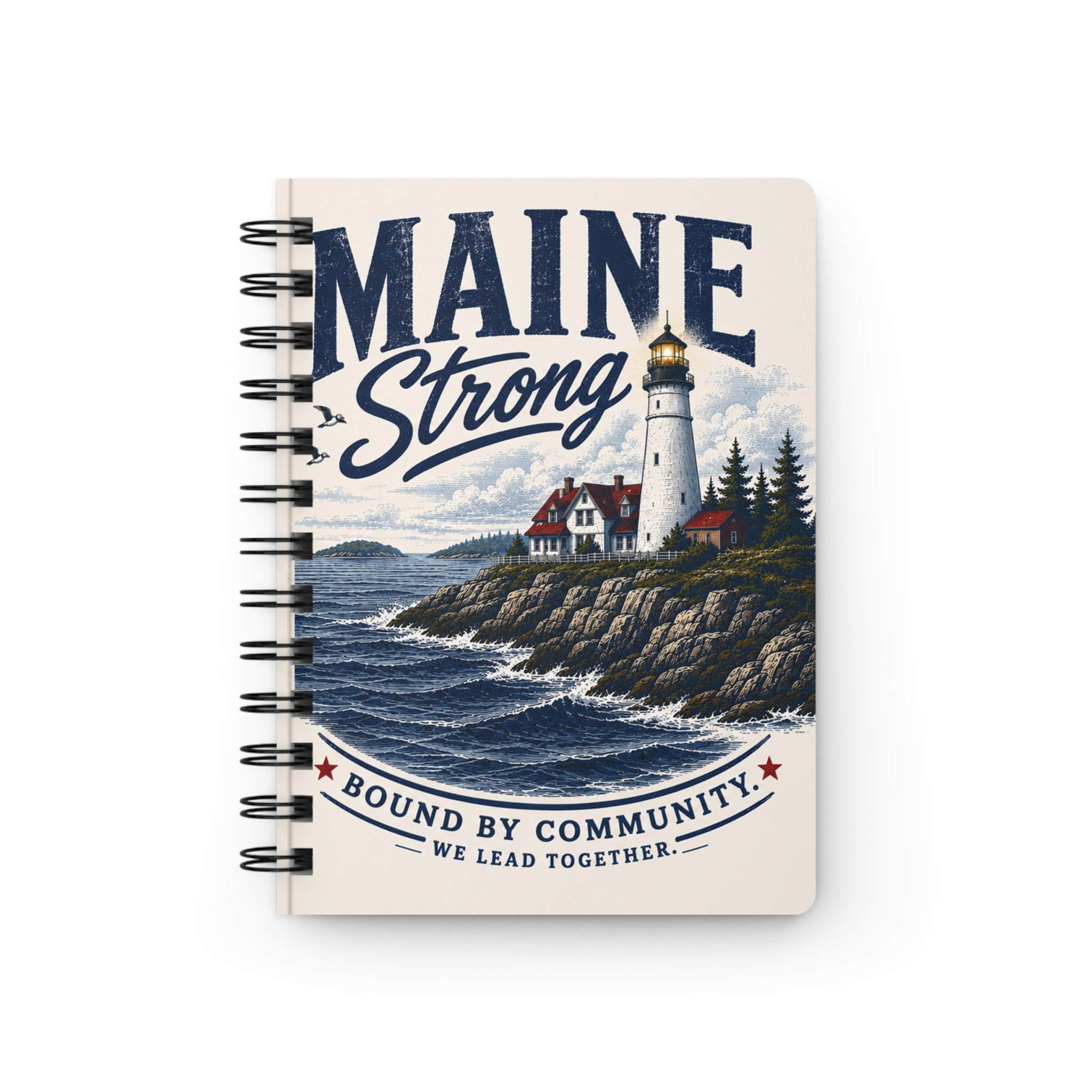 Maine Strong Bound by Community Journal