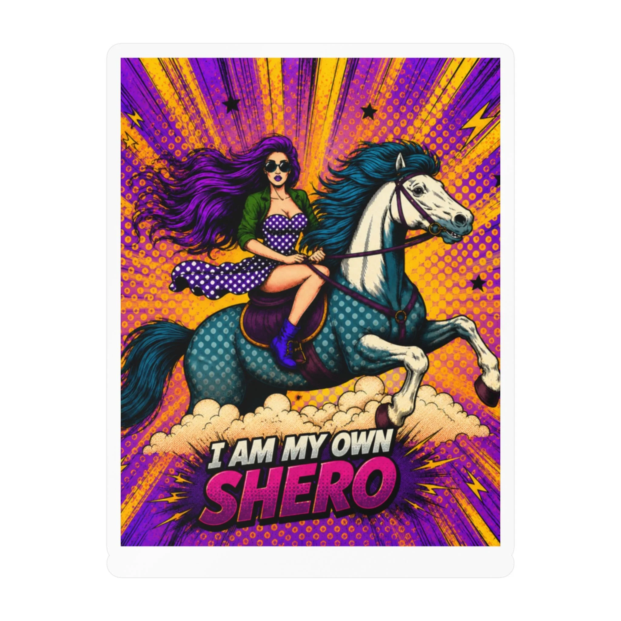 I AM MY OWN SHERO Sticker