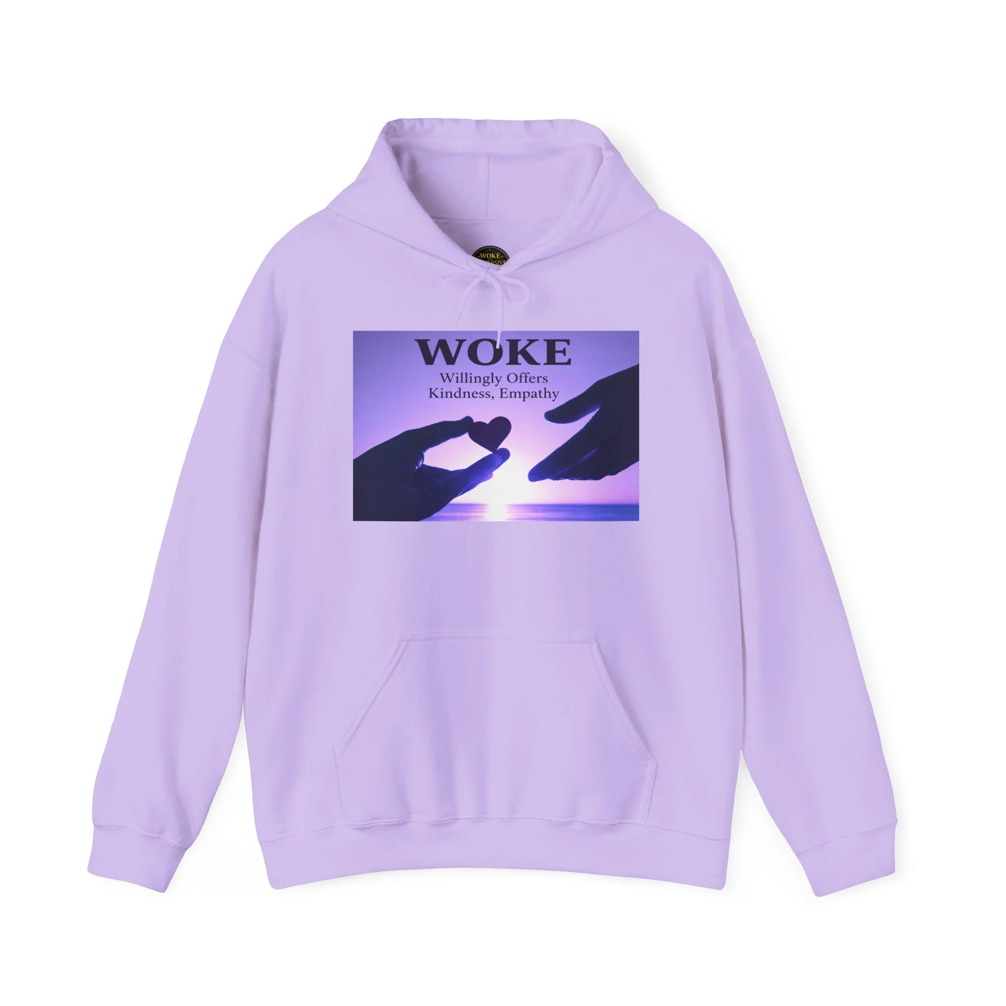 WOKE Willlingly Offers Kindness, Empathy Hoodie