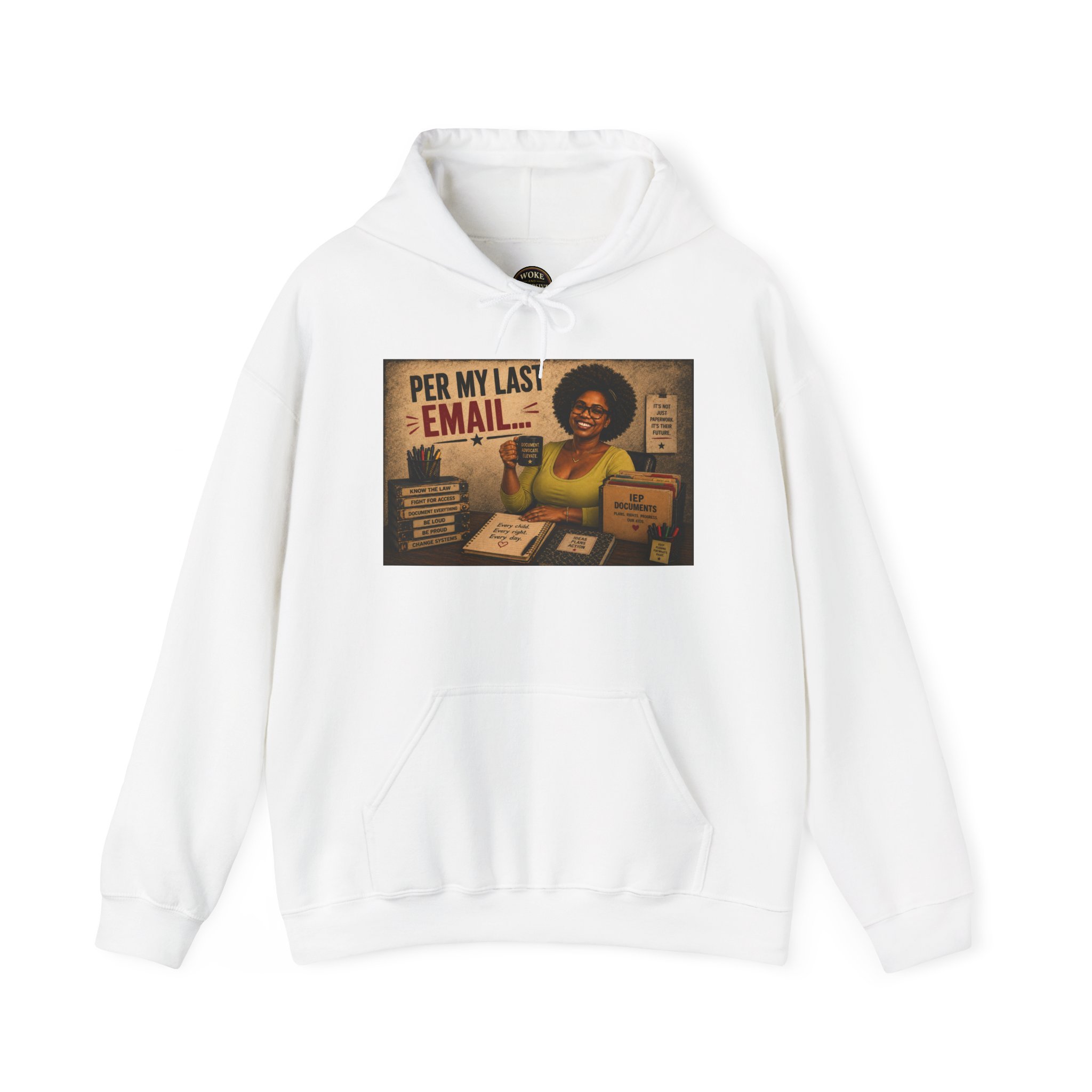 Per my last email Hoodie