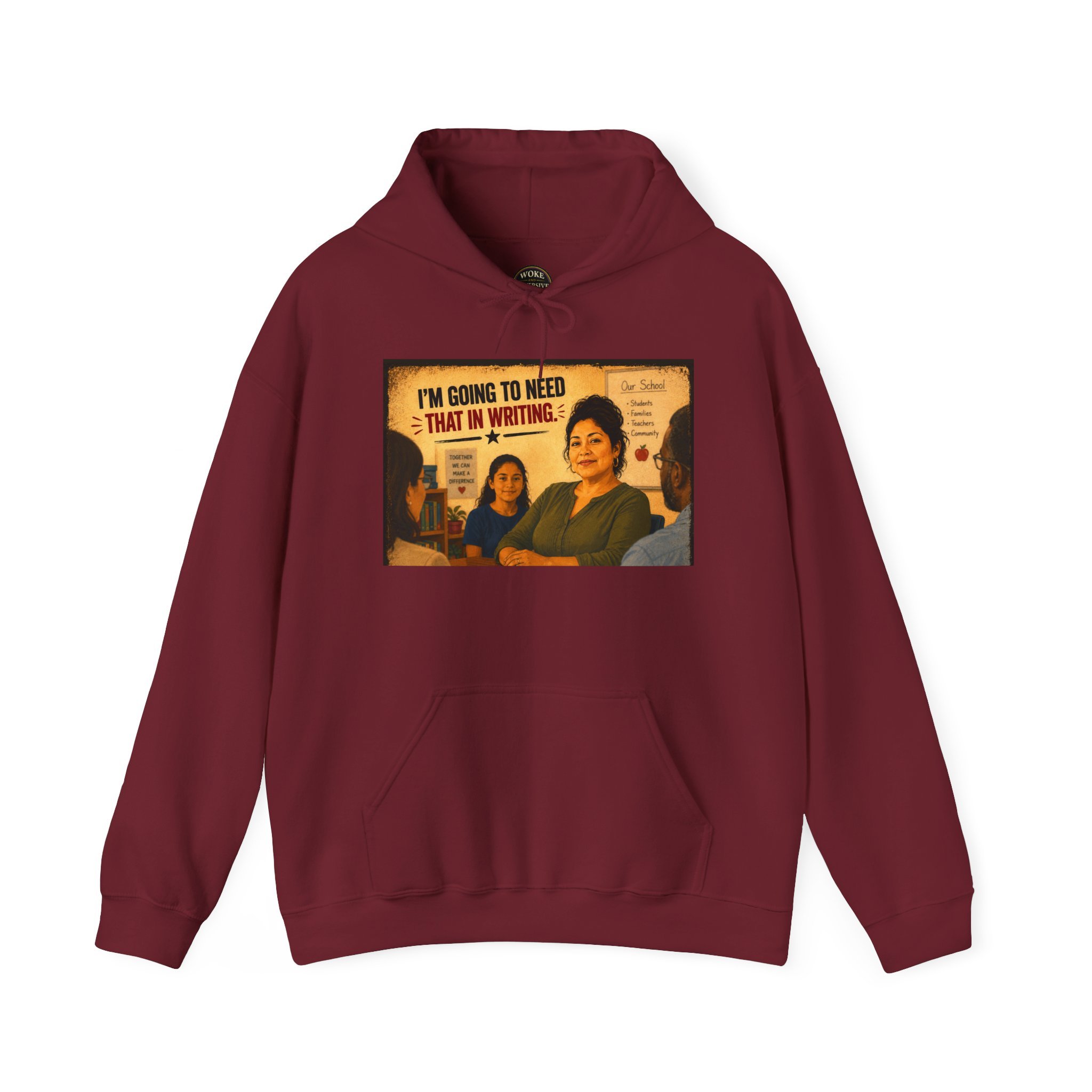 I'm going to need that in writing Hoodie