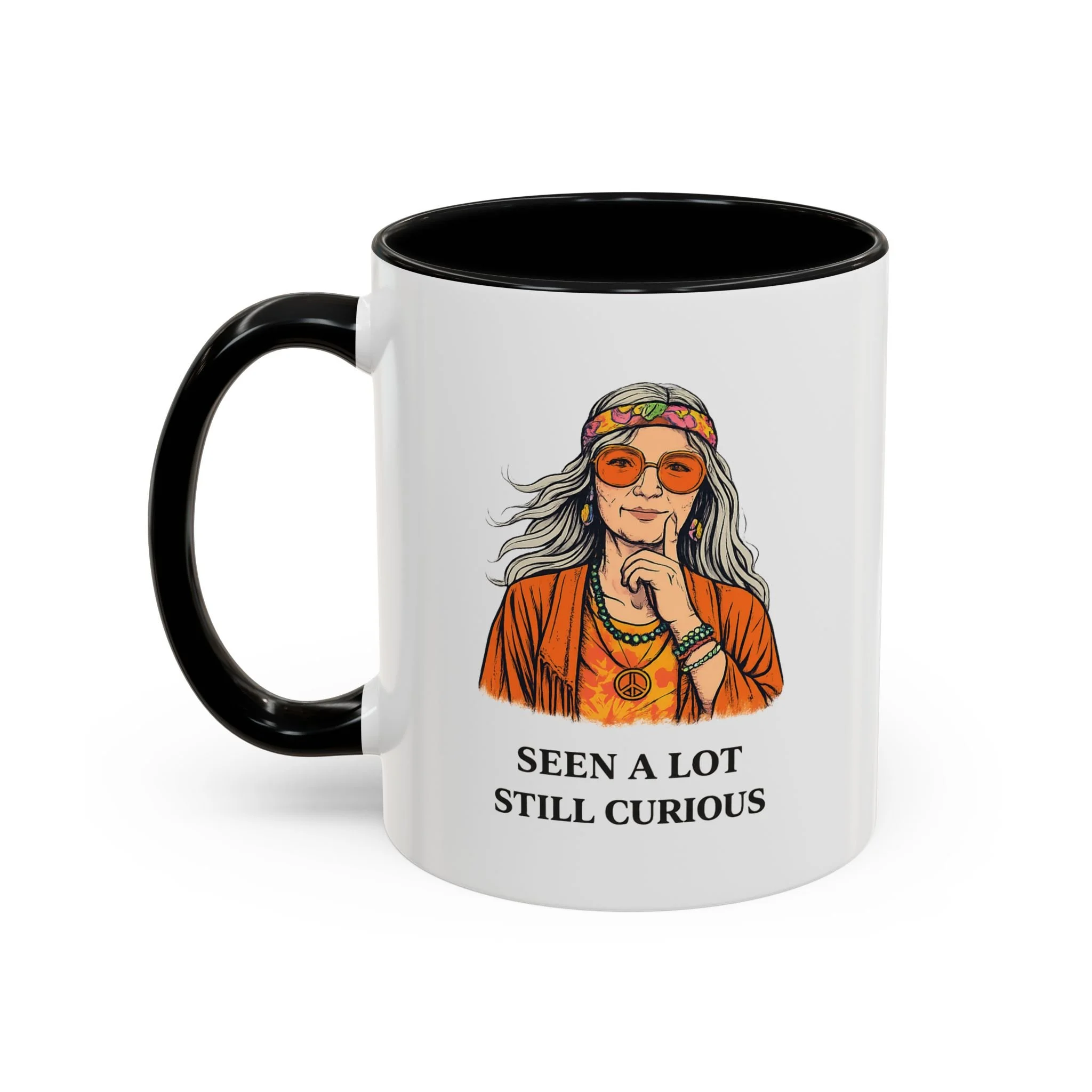 Seen A Lot. Still Curious.  Mug (11/15 oz)