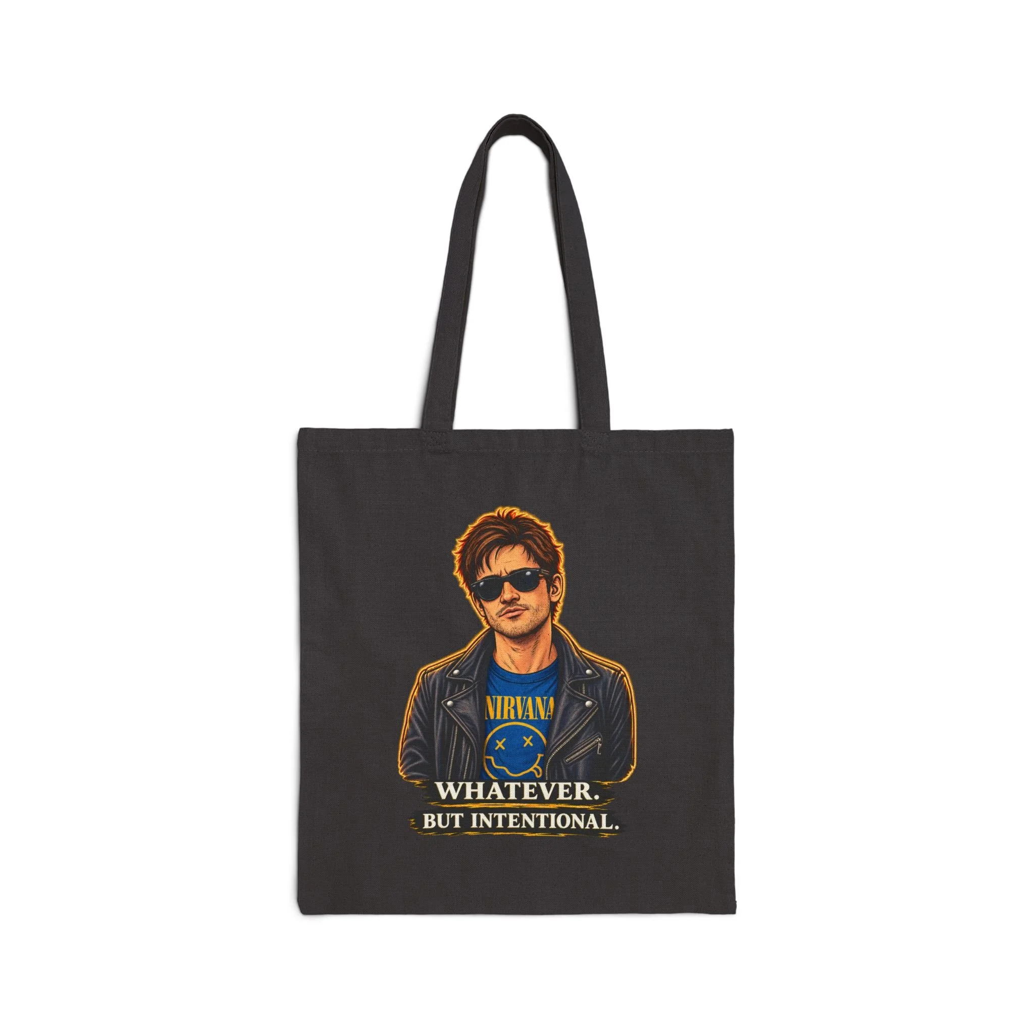 Whatever, But Intentional. Canvas Tote