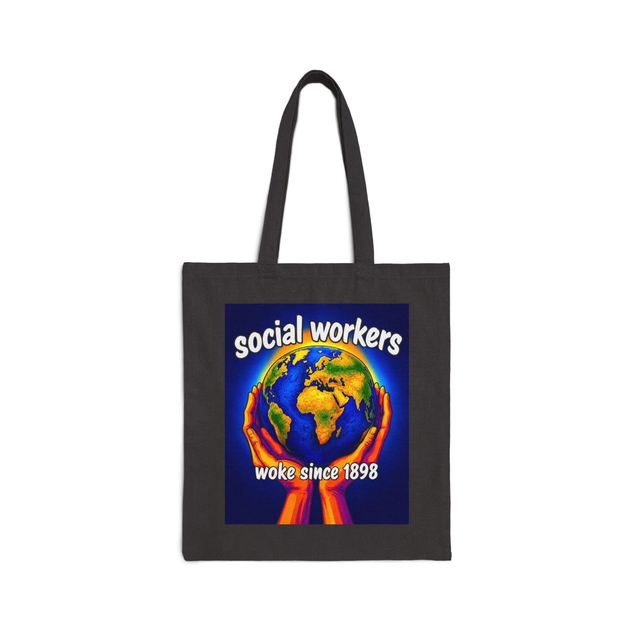Social Workers Woke Since 1898 Canvas Tote