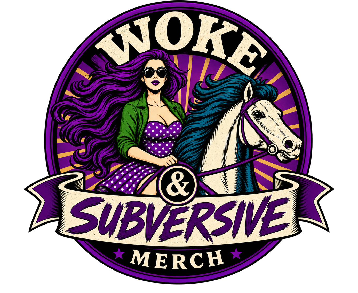 Woke and Subversive Merch