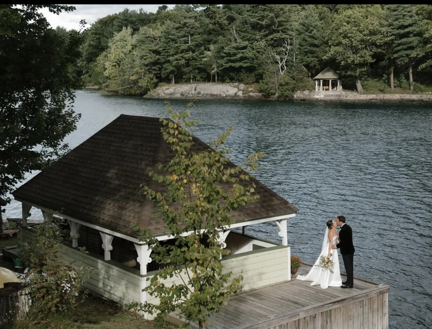 Private Island weddings are romantic-especially at Comfort Island