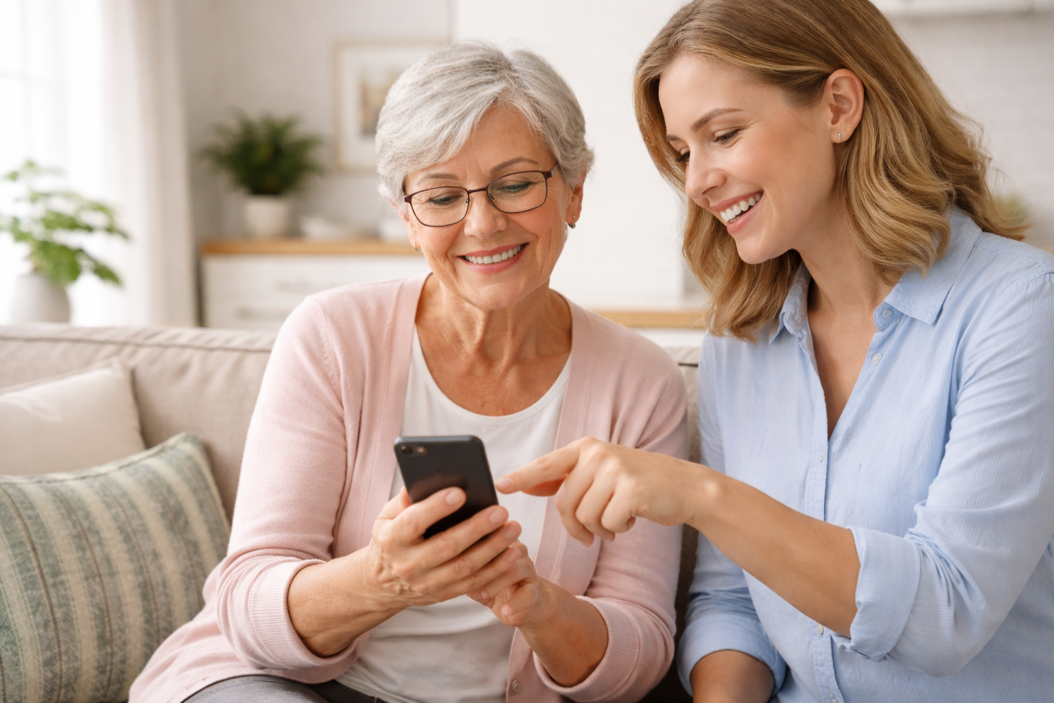 How to Help Seniors Feel More Confident Using Smartphones