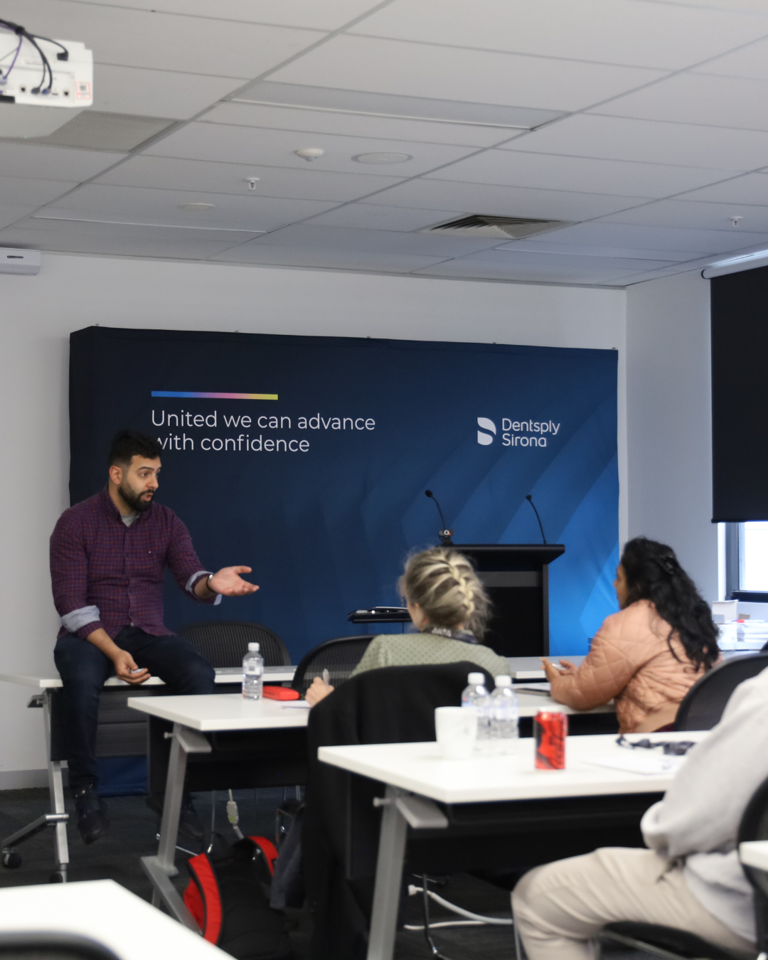 Hands-on full-arch implant model training for dentists at ARIA's All-on-X Implant Mastery Course