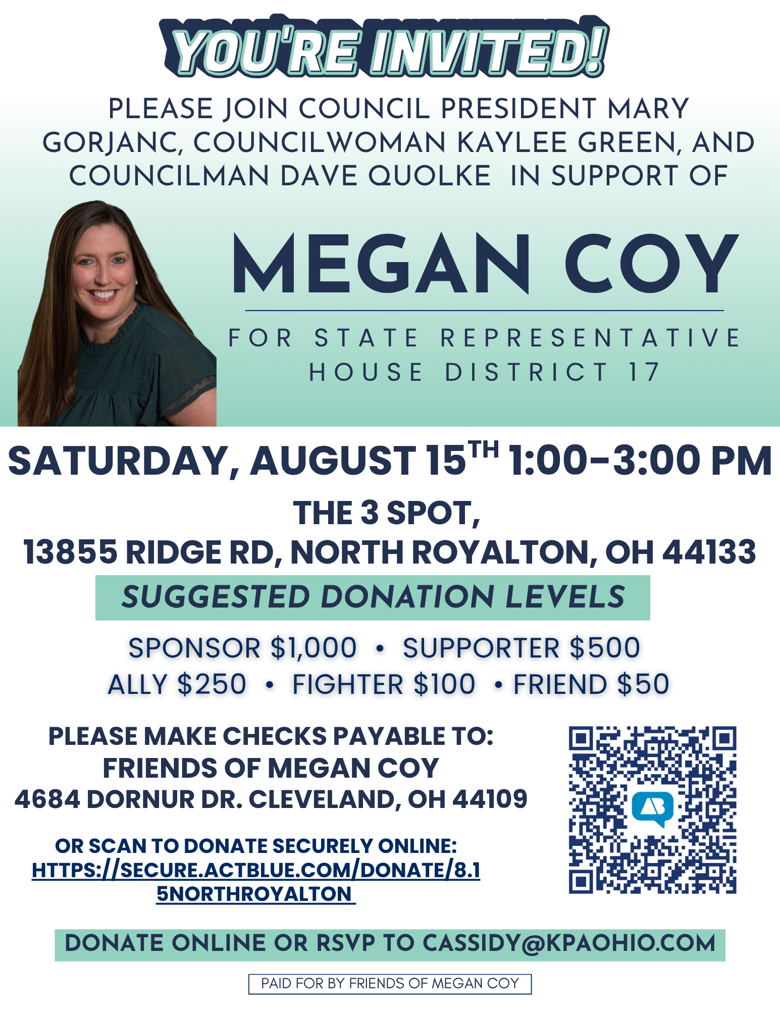 North Royalton Fundraiser!