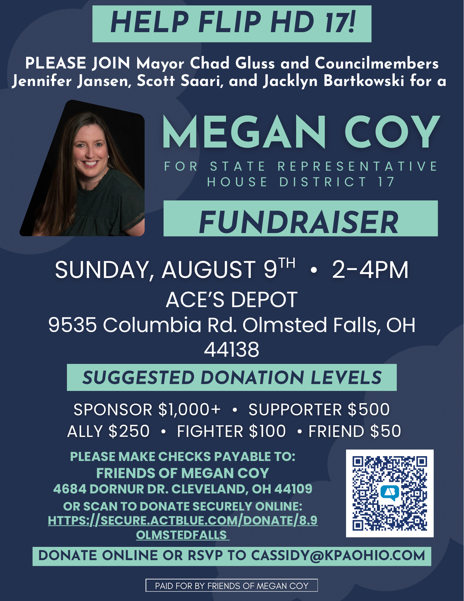 Olmsted Falls Fundraiser!