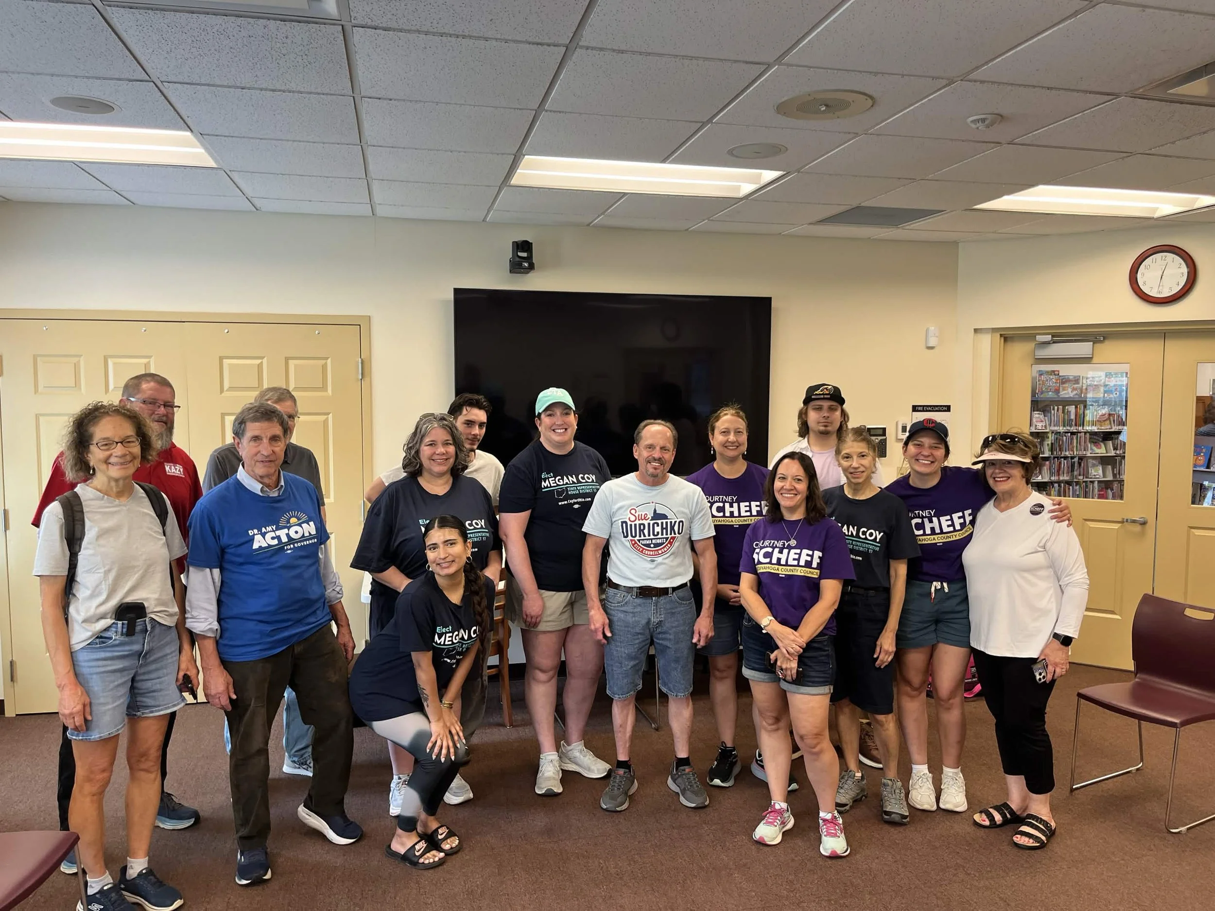 Olmsted Falls Canvass Launch