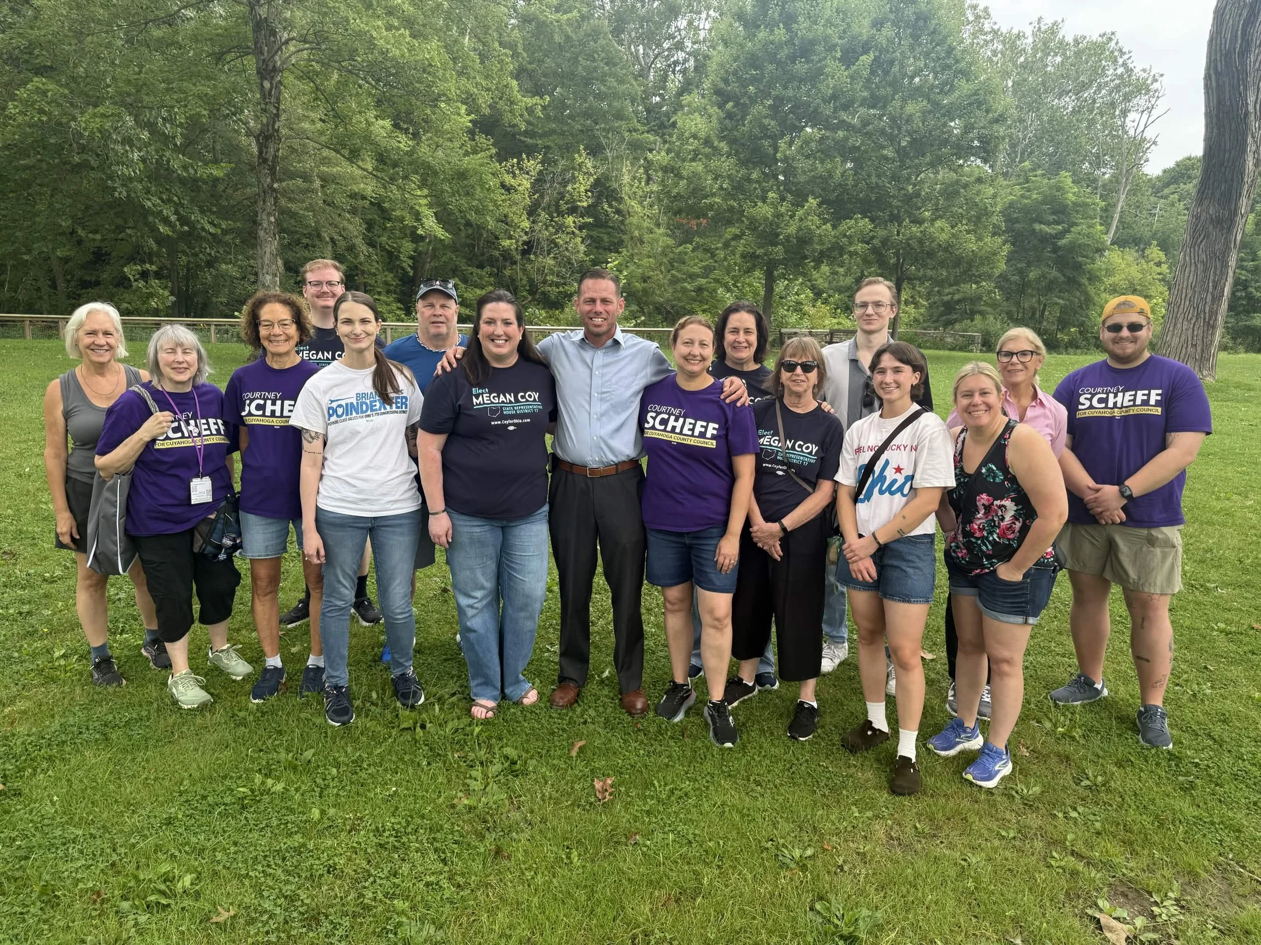 North Royalton Canvass with Megan Coy and Courtney Scheff