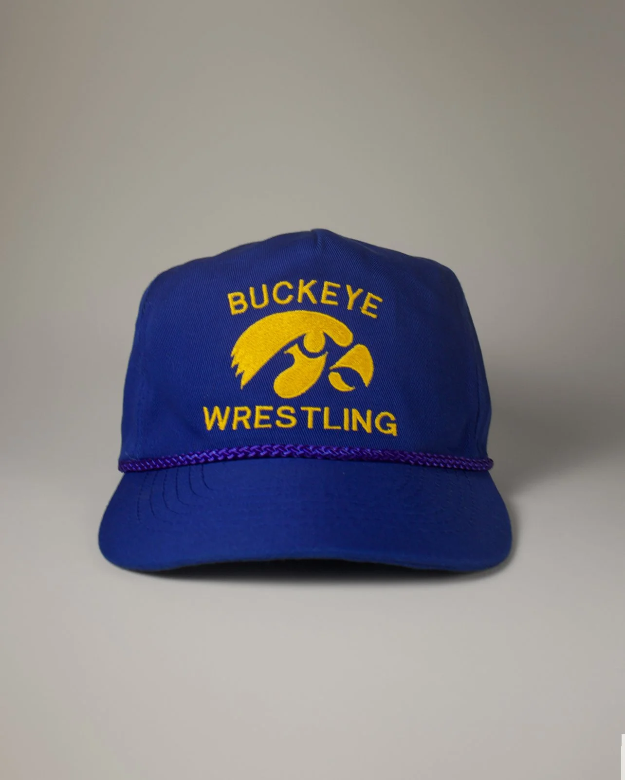 Buckeye Wrestling Tigerhawk® Logo Retro Plastic Slide Adjuster Hat