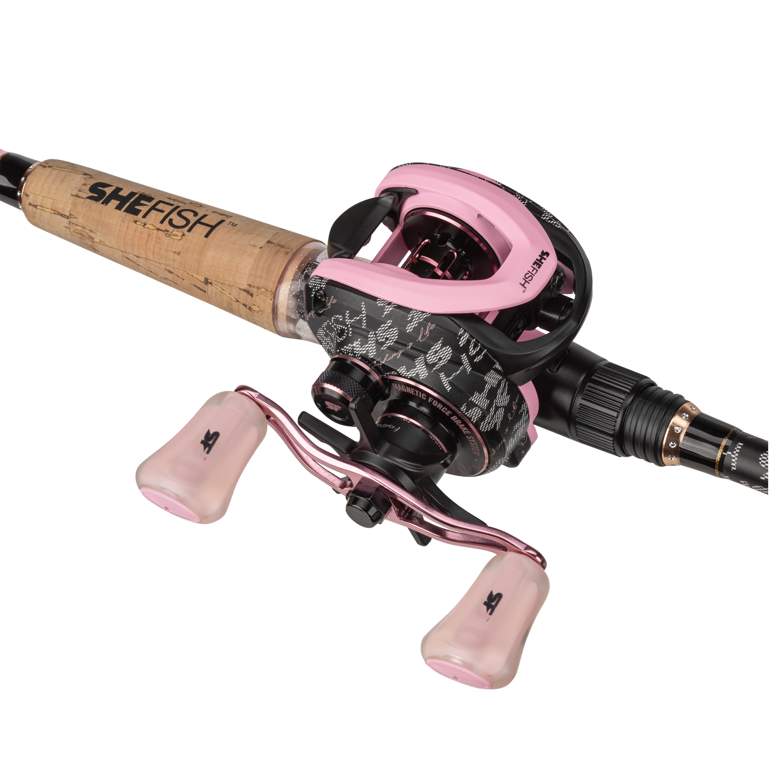 7SFBCSTCHP_PinkStitchBaitcastCombo_03Reel.png