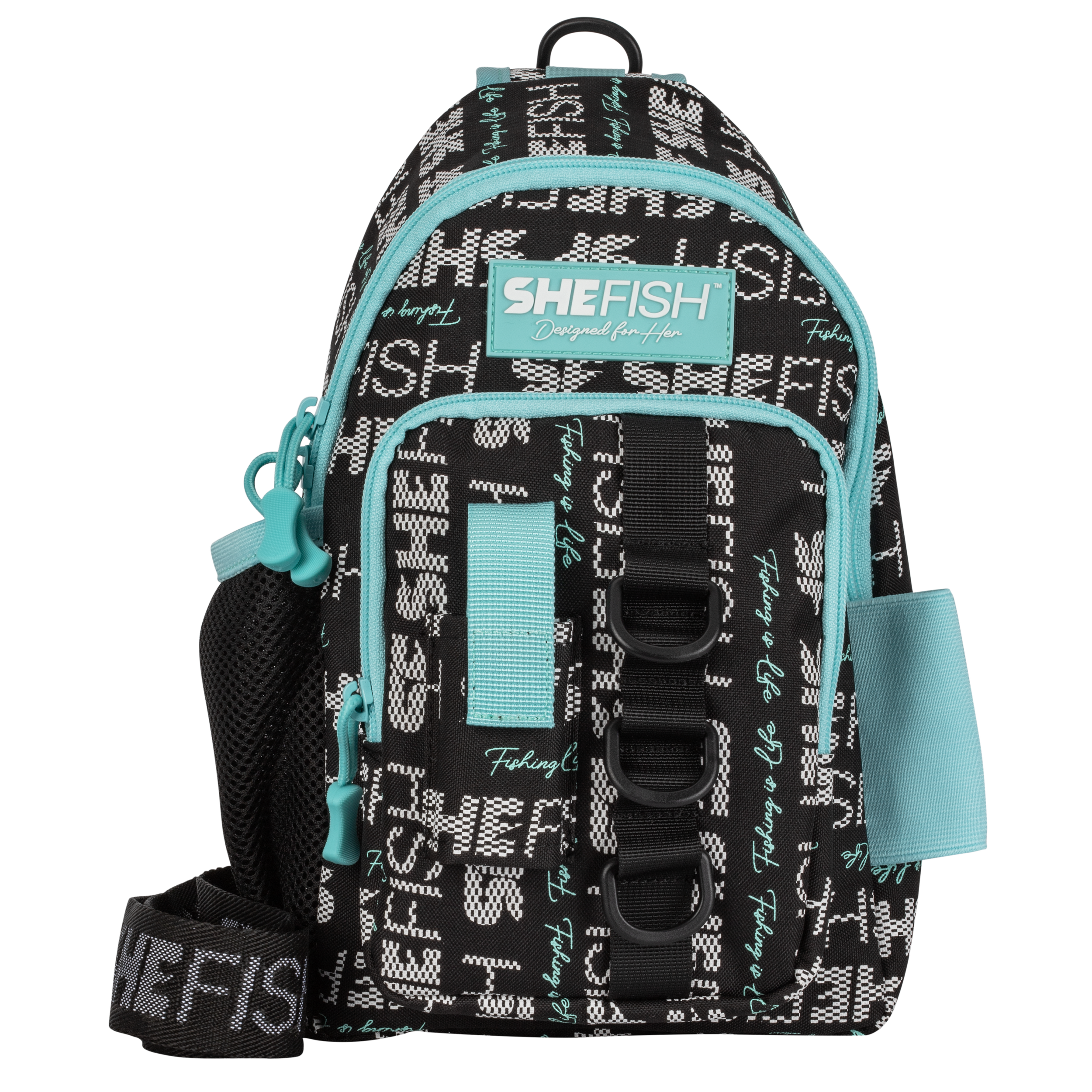 SheFish Tackle Sling Bag - Teal