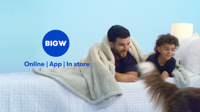 'Hide & Seek' Blue Layer - Big W