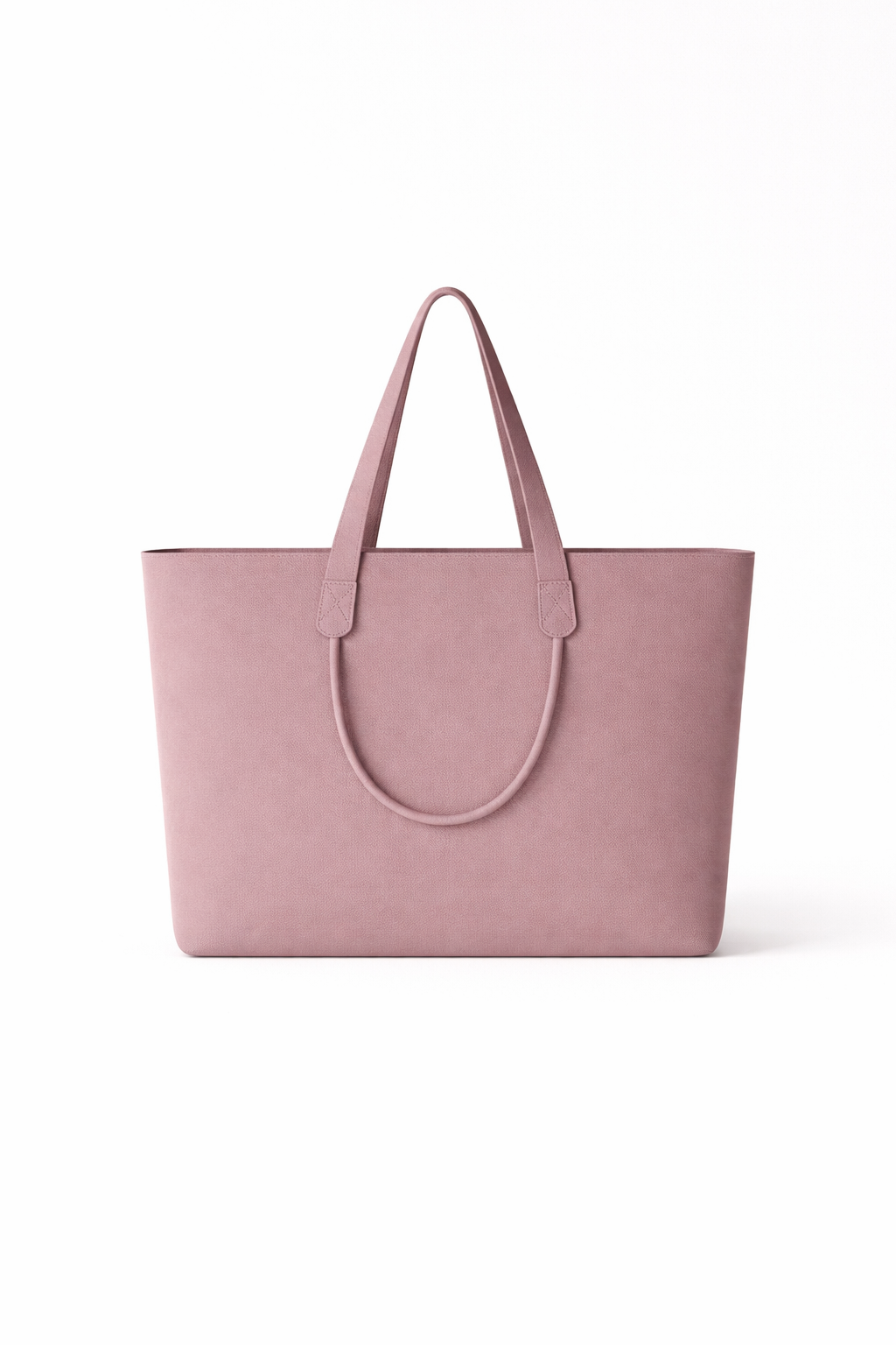 The Studio Knit Tote Bag (Rose Quartz)