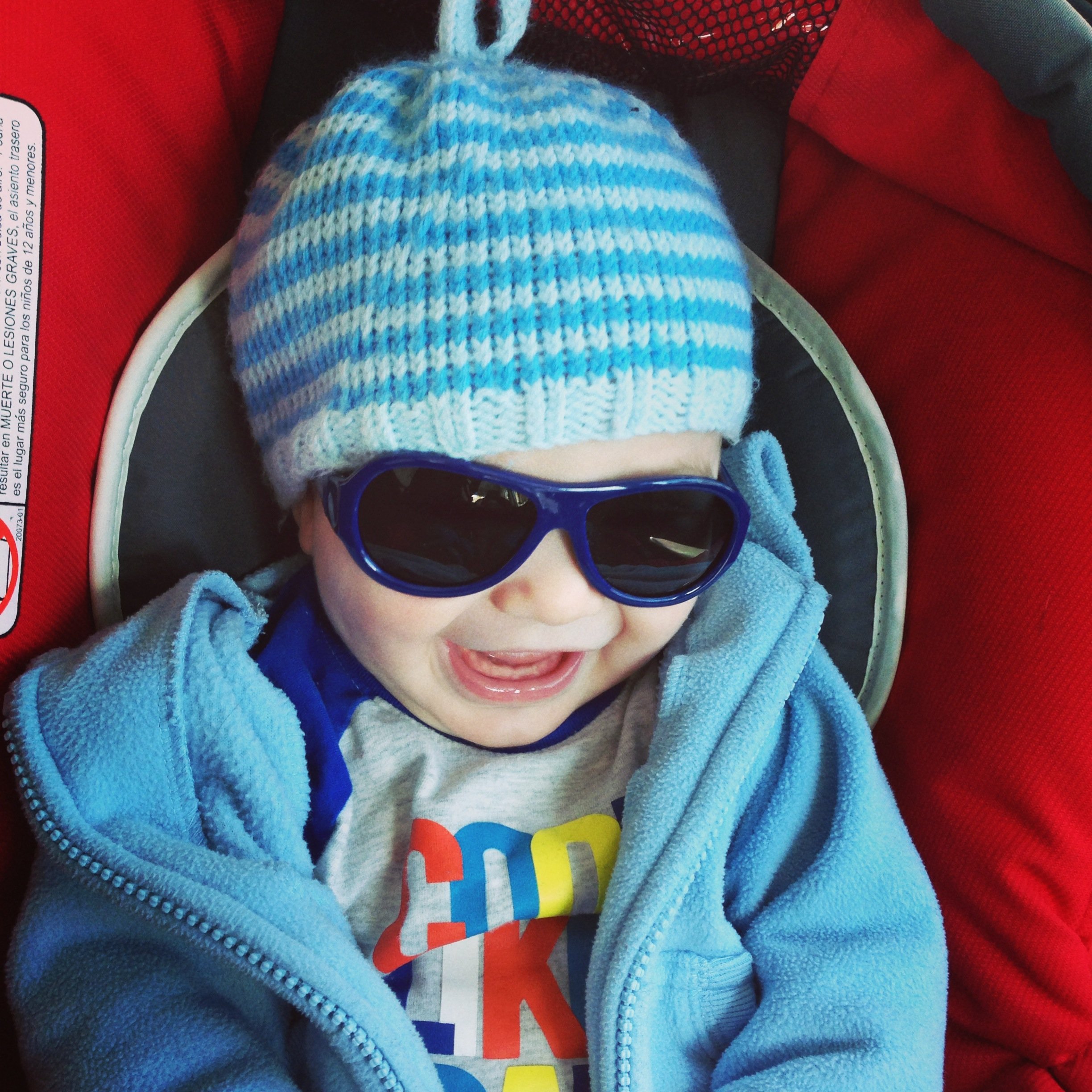 Striped Baby Hat