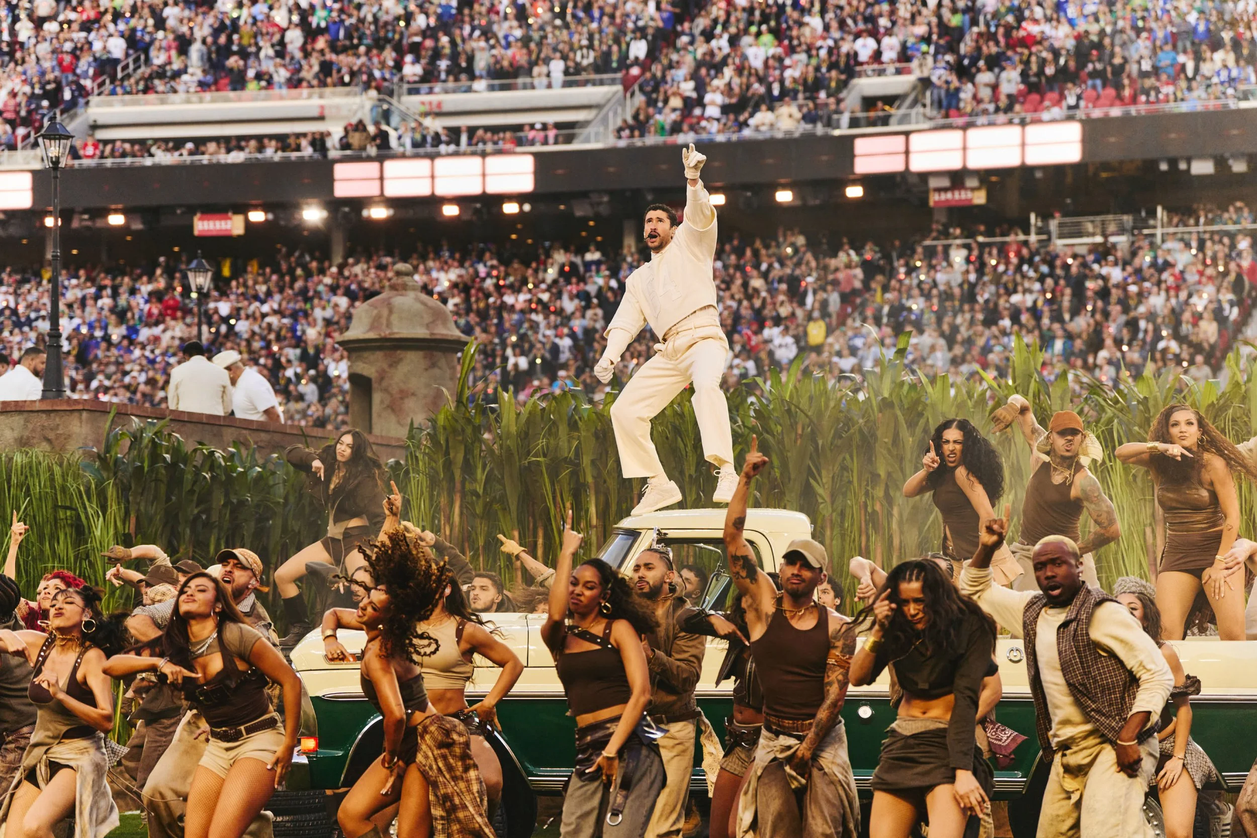 Bad Bunny’s Zara Moment at the Super Bowl