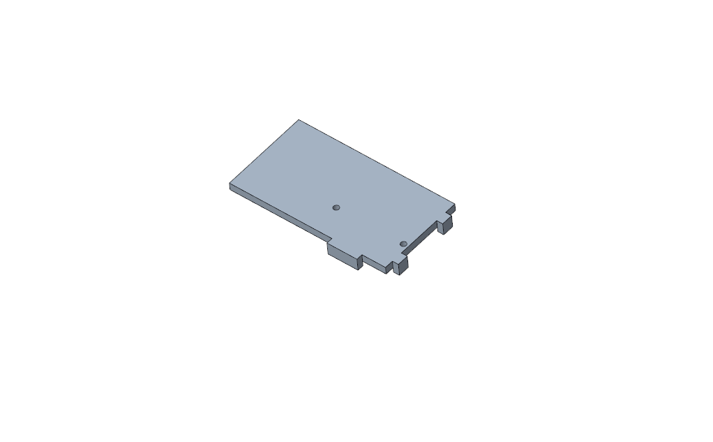 Isometric View of Pin Pressing Alignment Tool