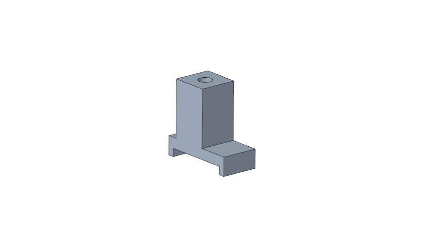 Isometric View of Height and Alignment Pin Pressing Tool