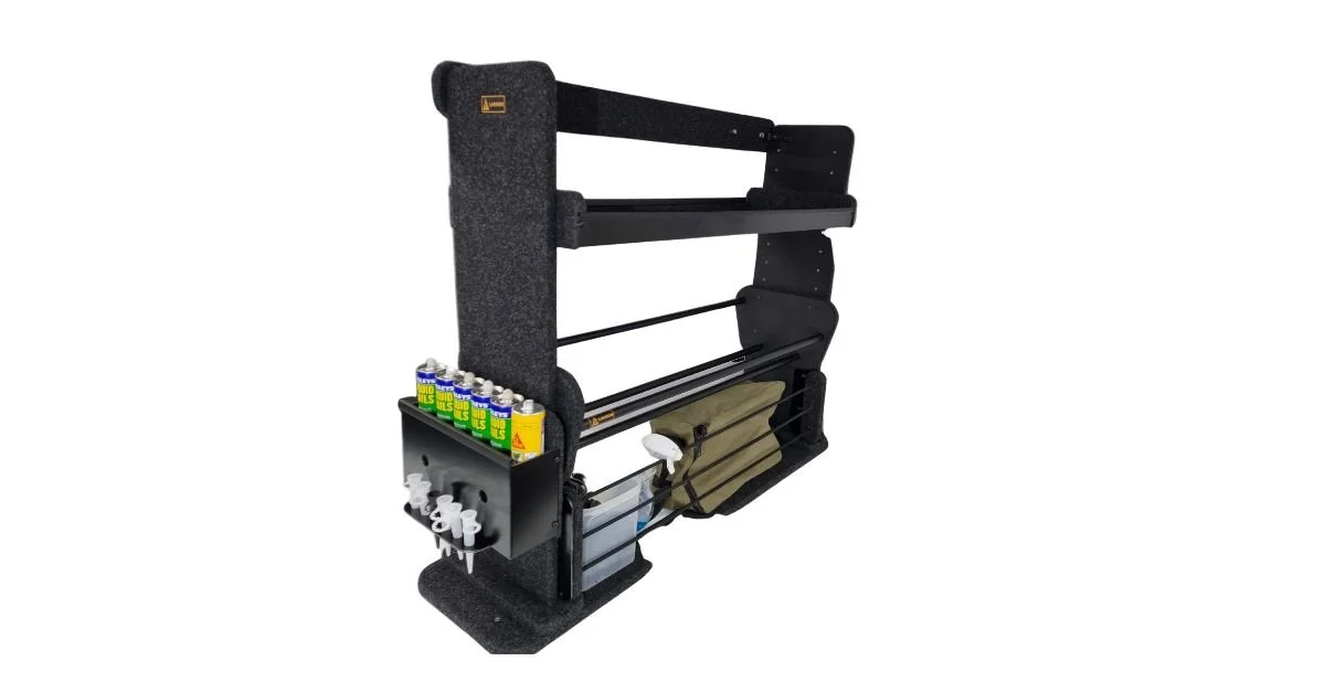 Transit Custom full height shelving bay storage module for van fitout systems