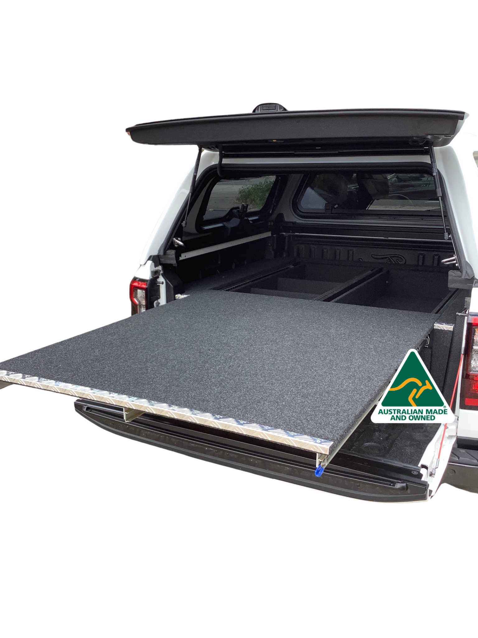 Ute Twin Drawer System – Full Slide Deck