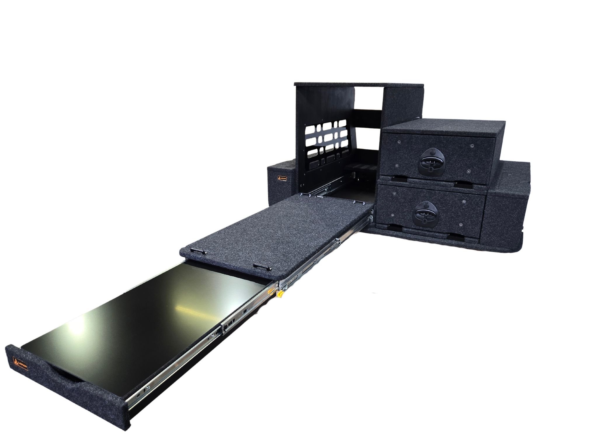 INFINITY High Deck Slide with removable prep table extended