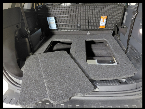 Ford Everest modular storage platform base system