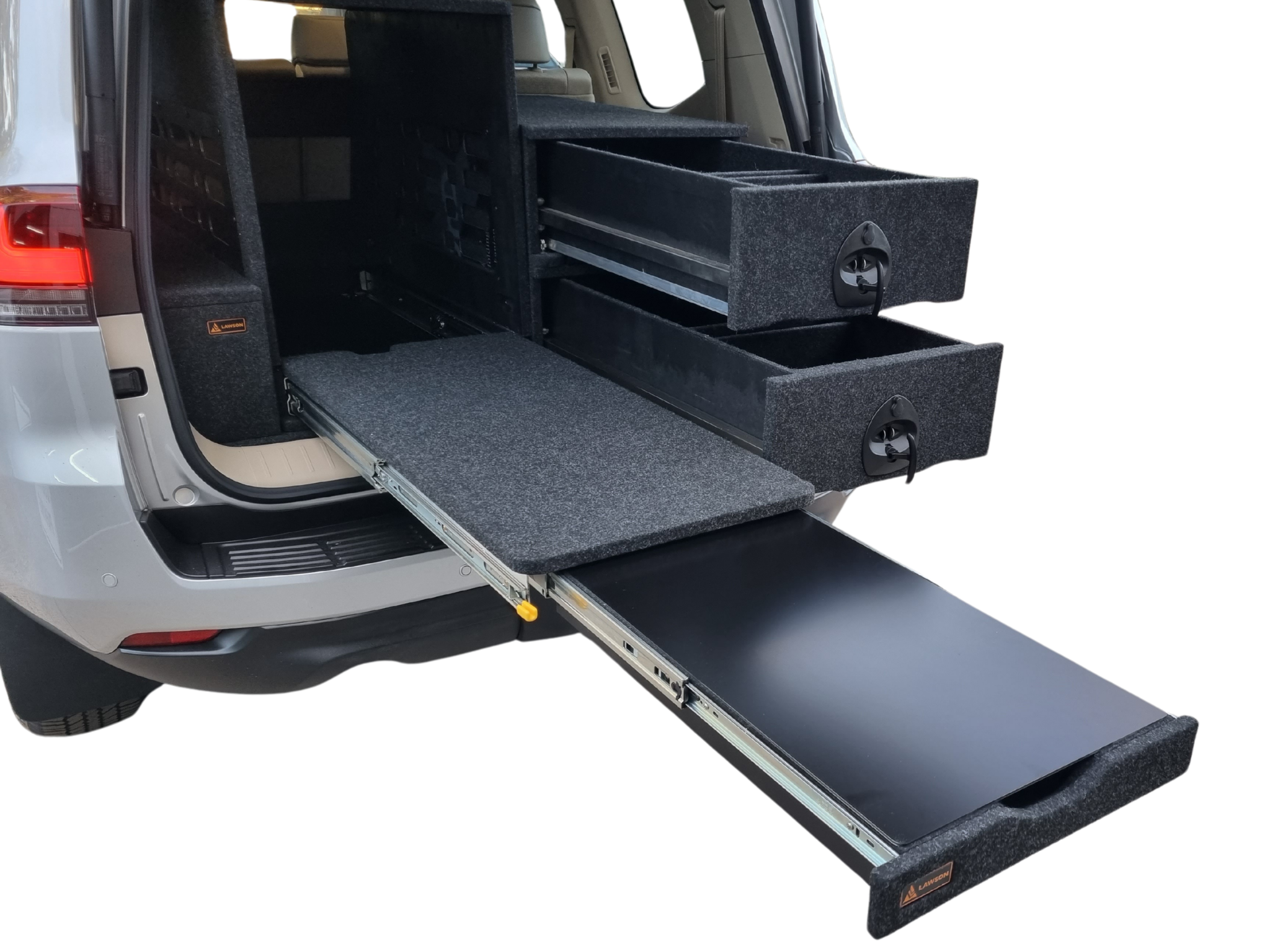 INFINITY Base Drawer with removable internal divider layout