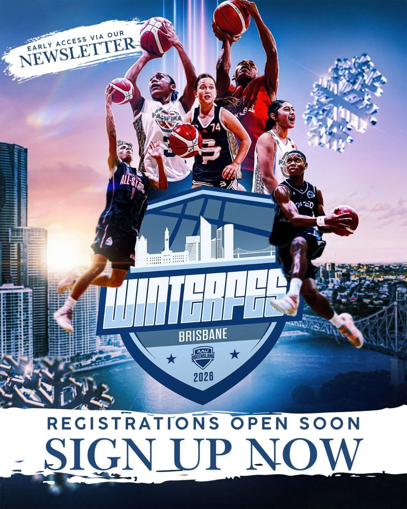 Winterfest team registrations opening soon! Sign up to our newsletter for early access to secure your spot before they are gone! 
Link in bio! 🔗🏀