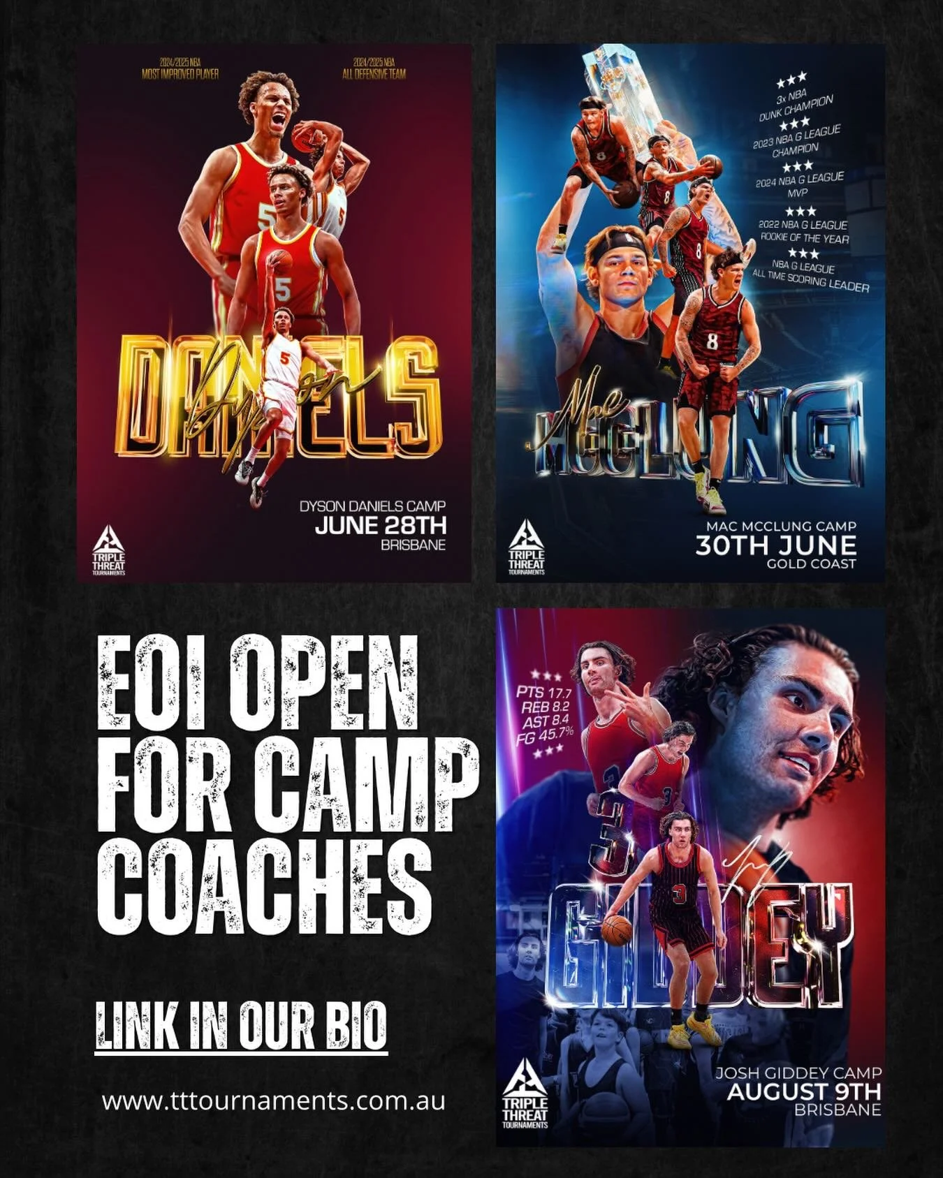 WE WANT COACHES! If you want to be appart of our camps coming up this year in a positive and exciting way this is your chance!
Head to the link in our bio to fill out our expression of interest for to be a coach! 🏀