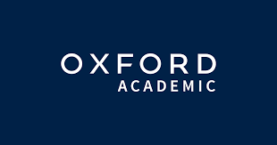 Oxford Academic Logo auf dunklem Hintergrund