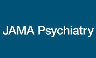 Logo der JAMA Psychiatrie, einem Fachmagazin für Psychiatrie und Psychotherapie.