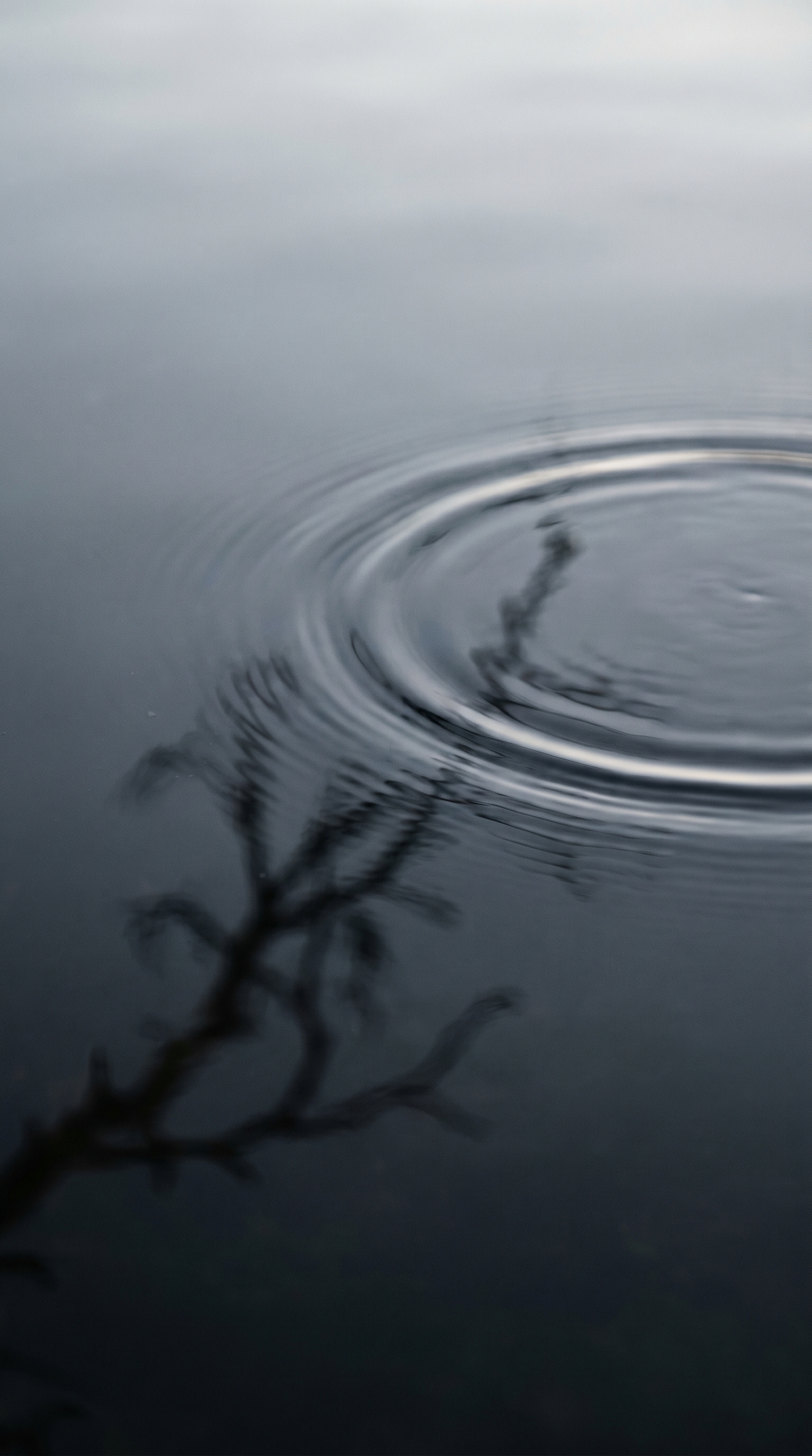 Muster auf der Wasser Oberfläche wie Muster bei neuroplastischen Schmerzen.