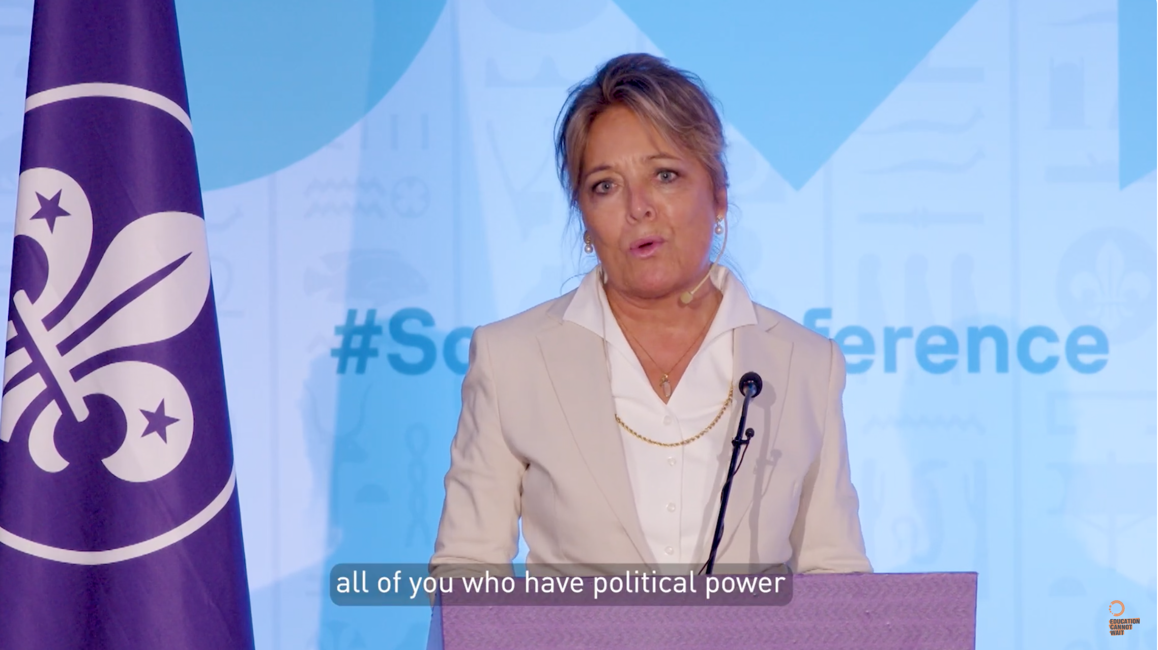 #UNDay: Watch Yasmine Sherif's inspiring keynote speech at the 43rd #WorldScoutConference.