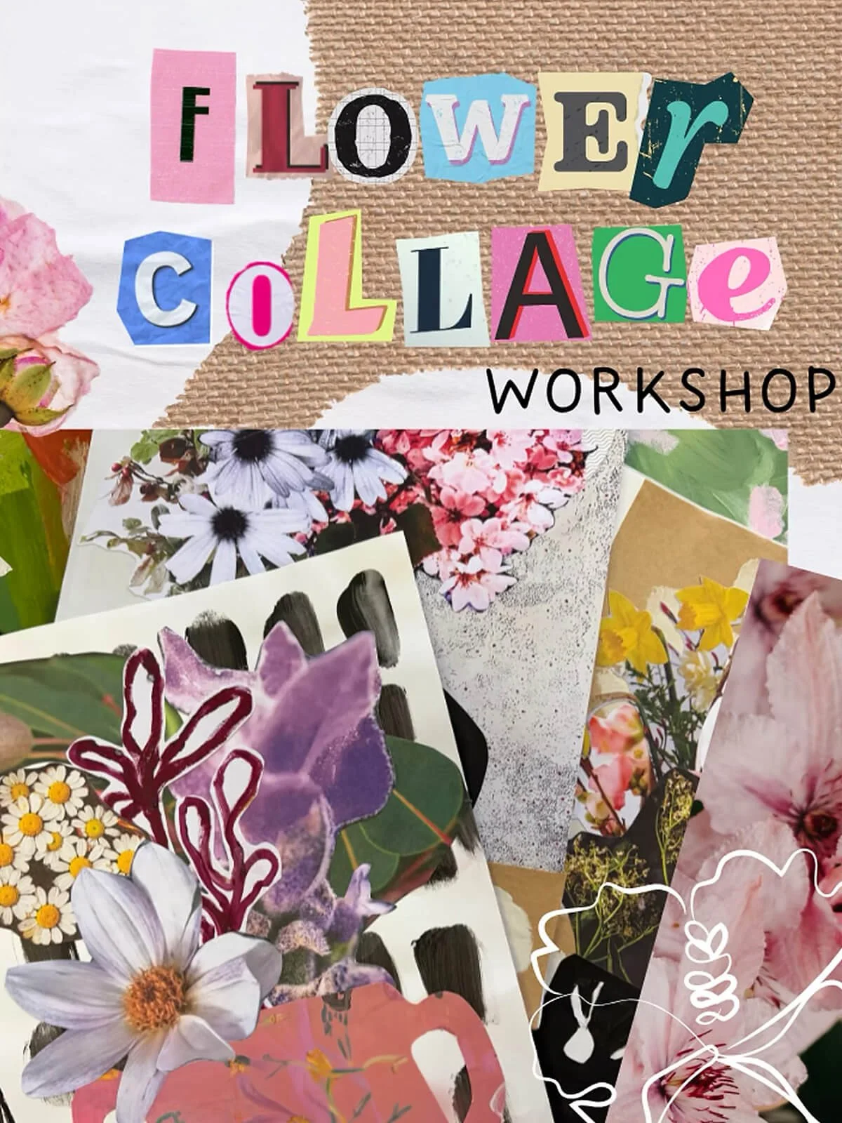 Flower Collage Workshop