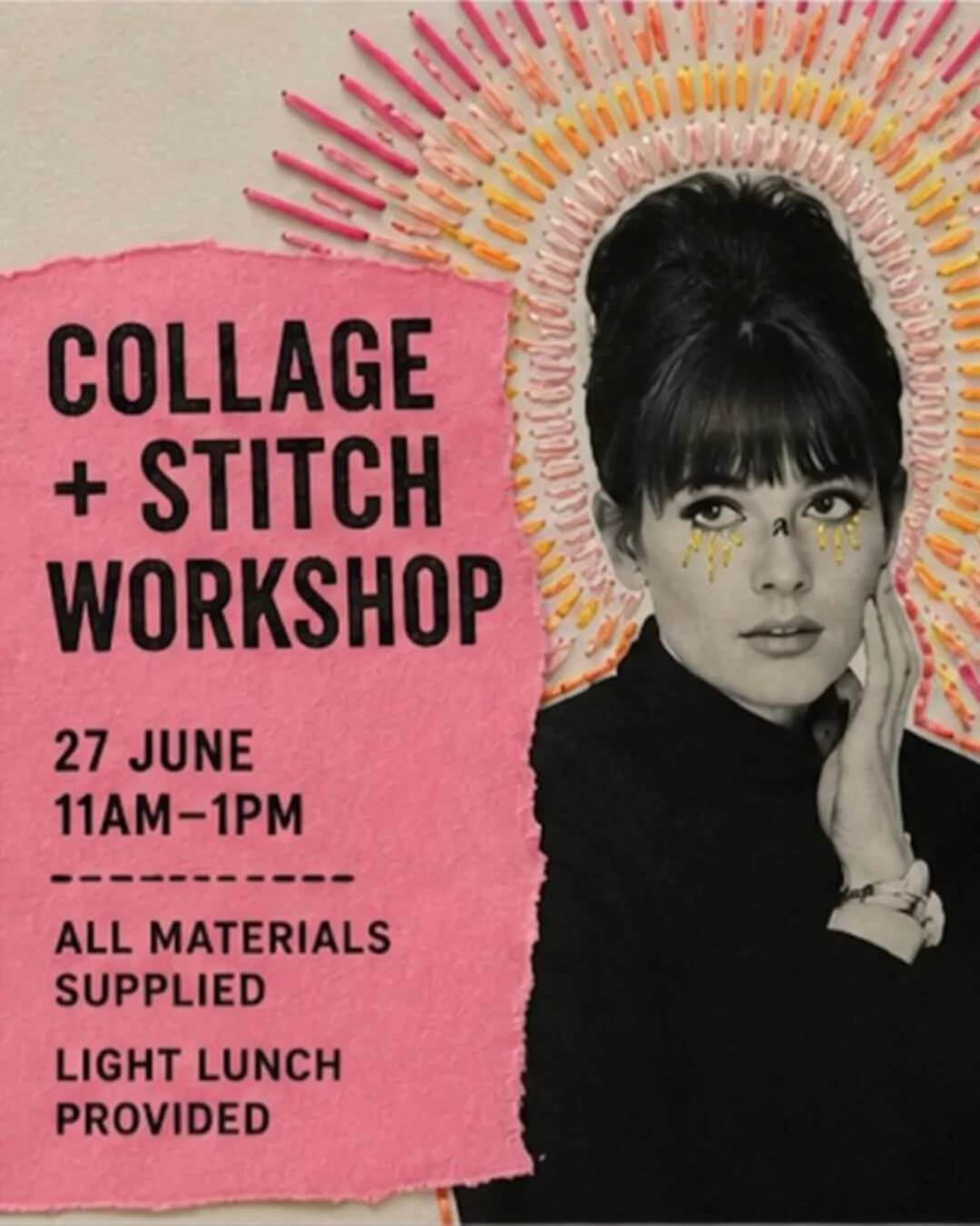 Collage &amp; Stitch