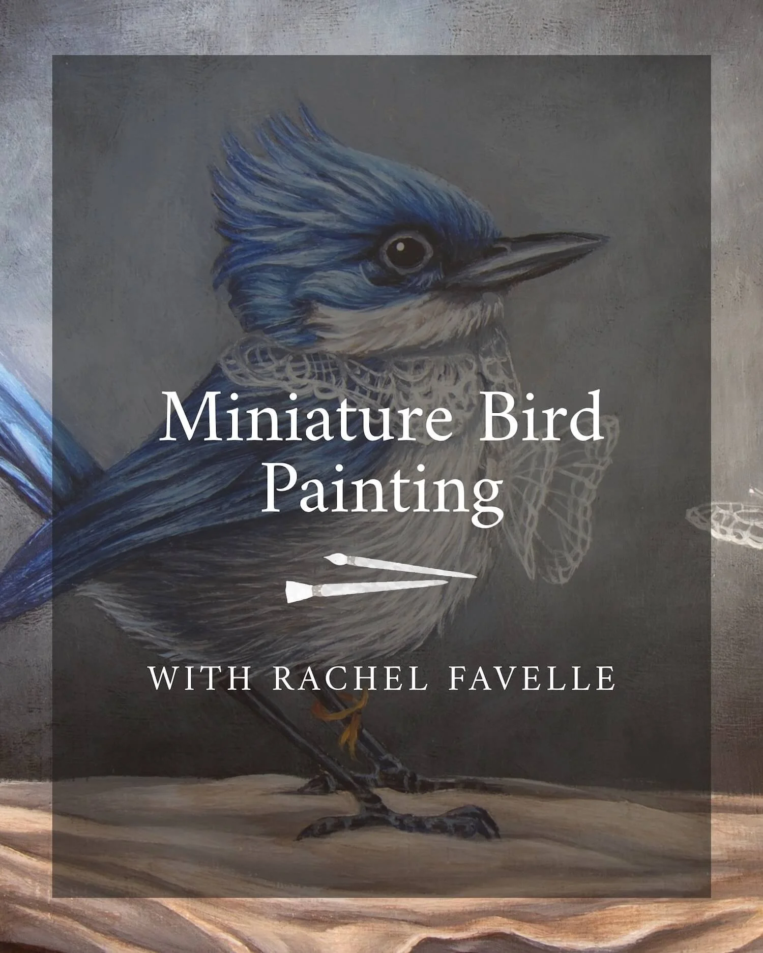 Miniature Bird Painting