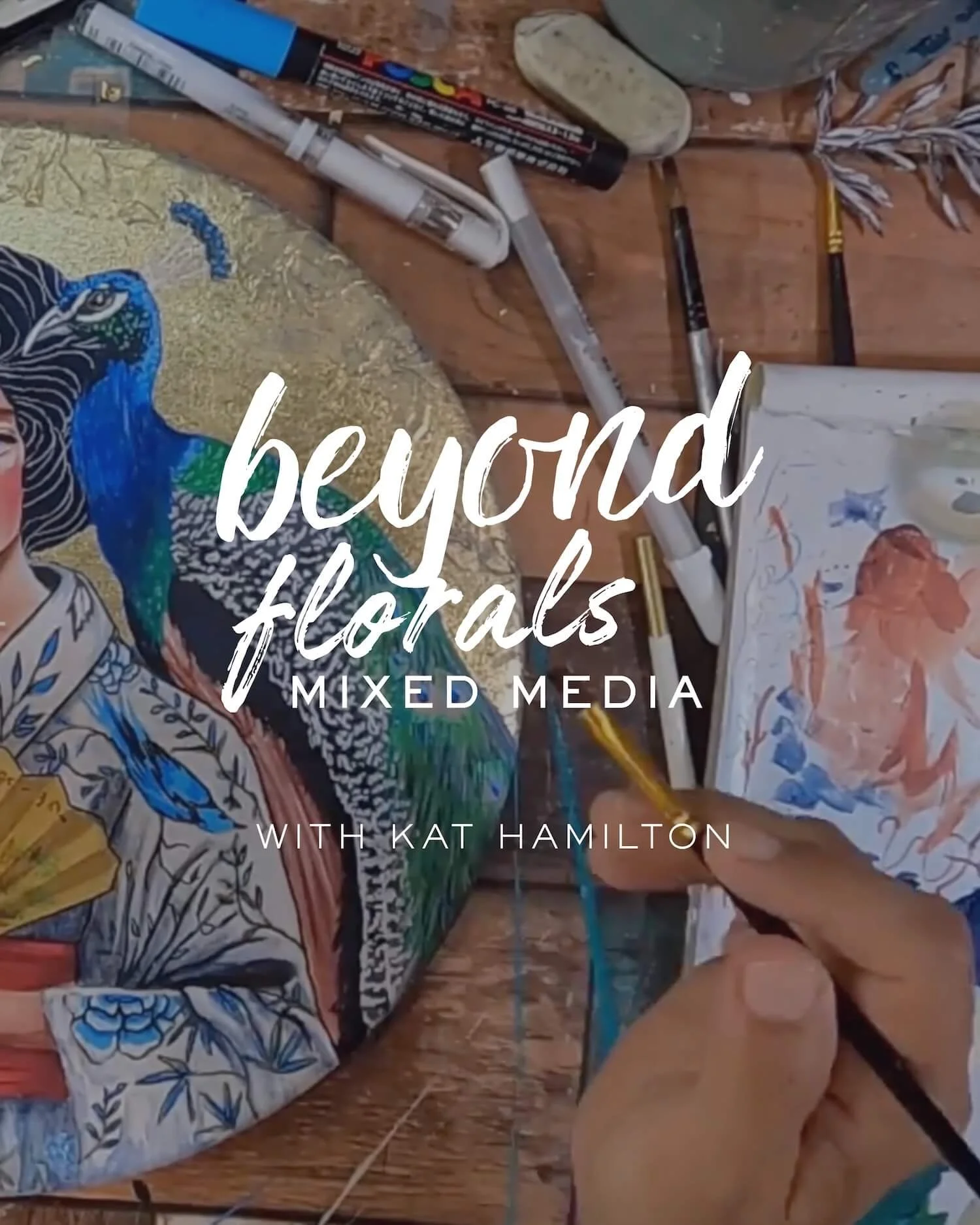 Beyond Florals in Mixed Media