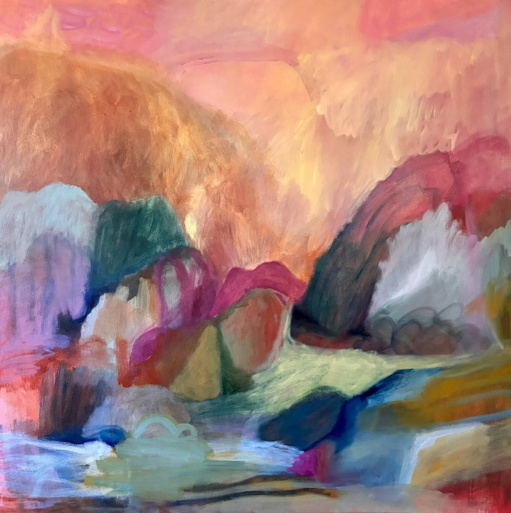 kim-stark--Water+Oasis+90x90cm+oil+on+canvas+UF+%241400.jpg