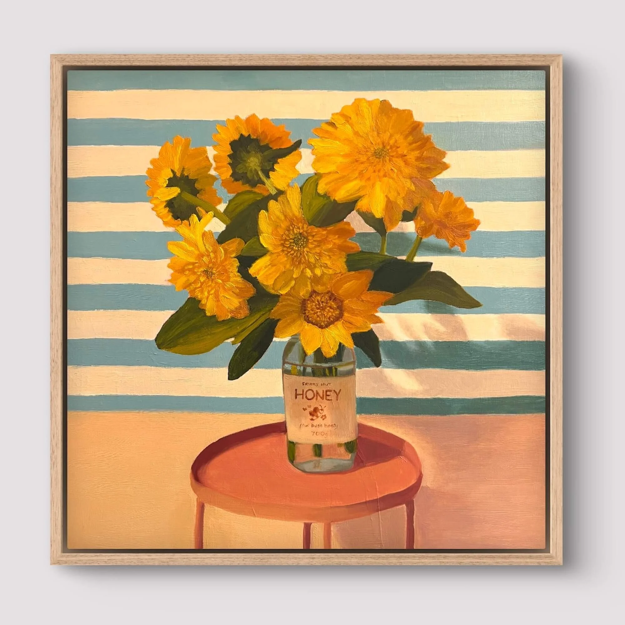 kim-stark--Honey+Jar+with+Fluffy+Sunflowers+40x40cm+oil+on+board+F+%24650.jpg
