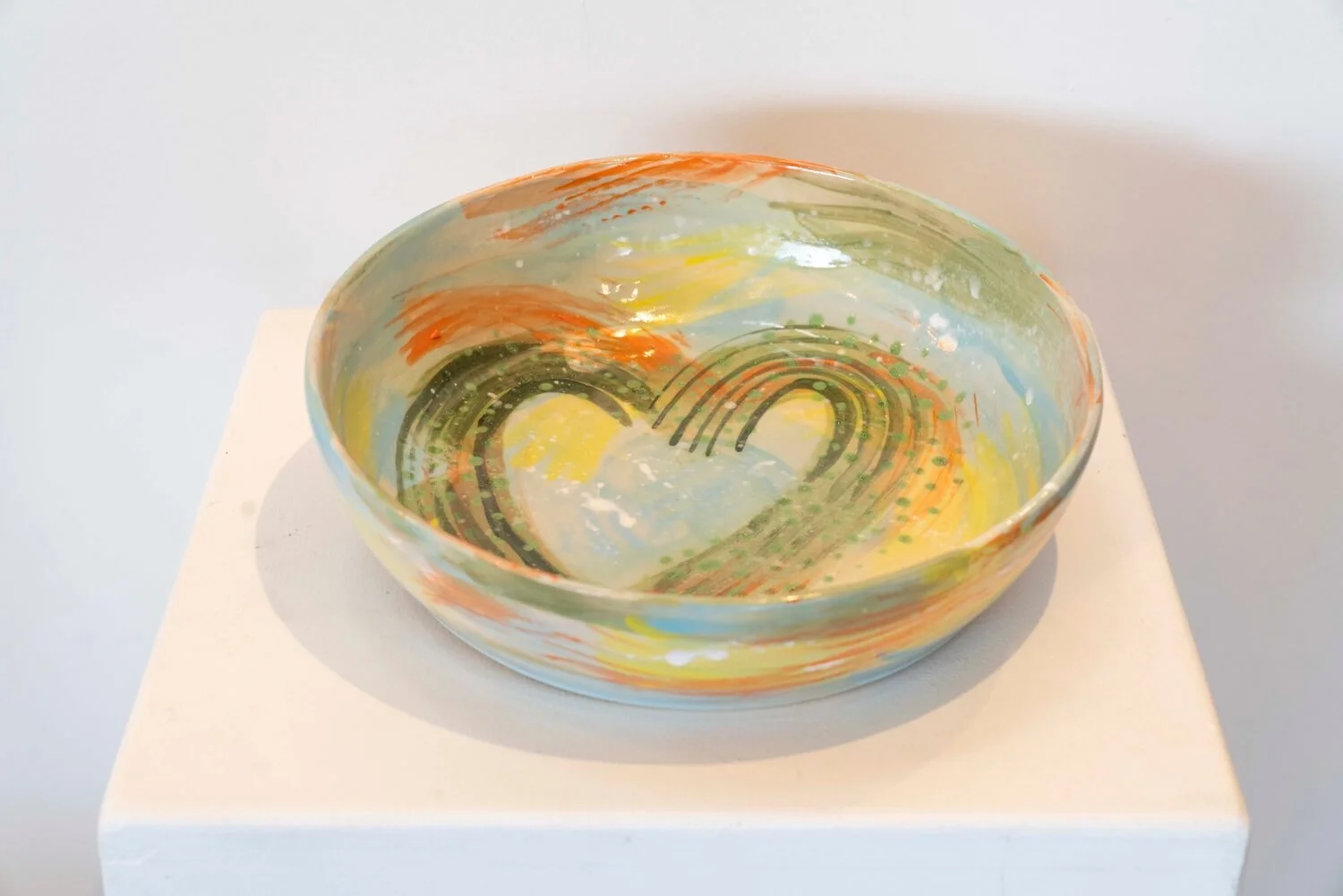 Grafitti Love High Dish · Roz Perugino