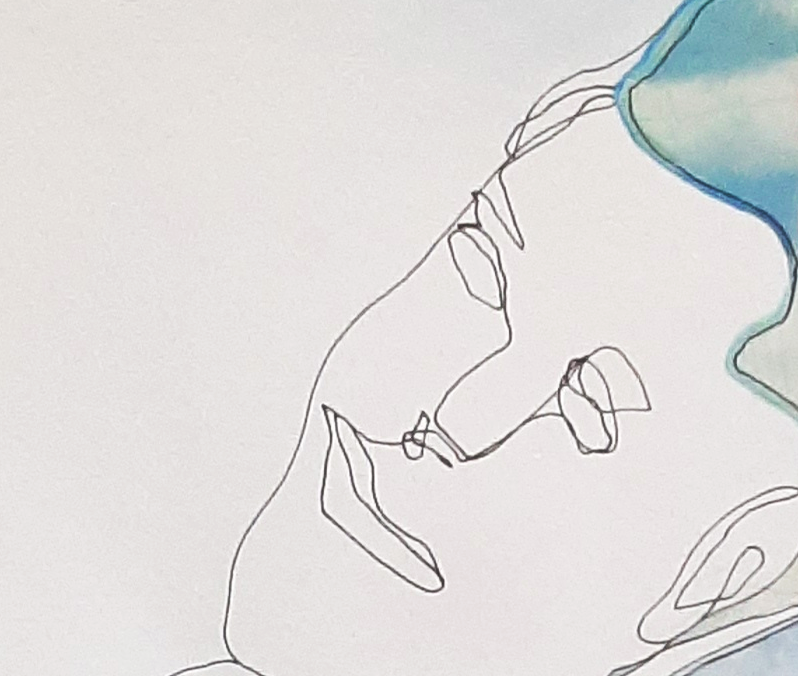 Le dessin à l’aveugle : un geste de lâcher-prise